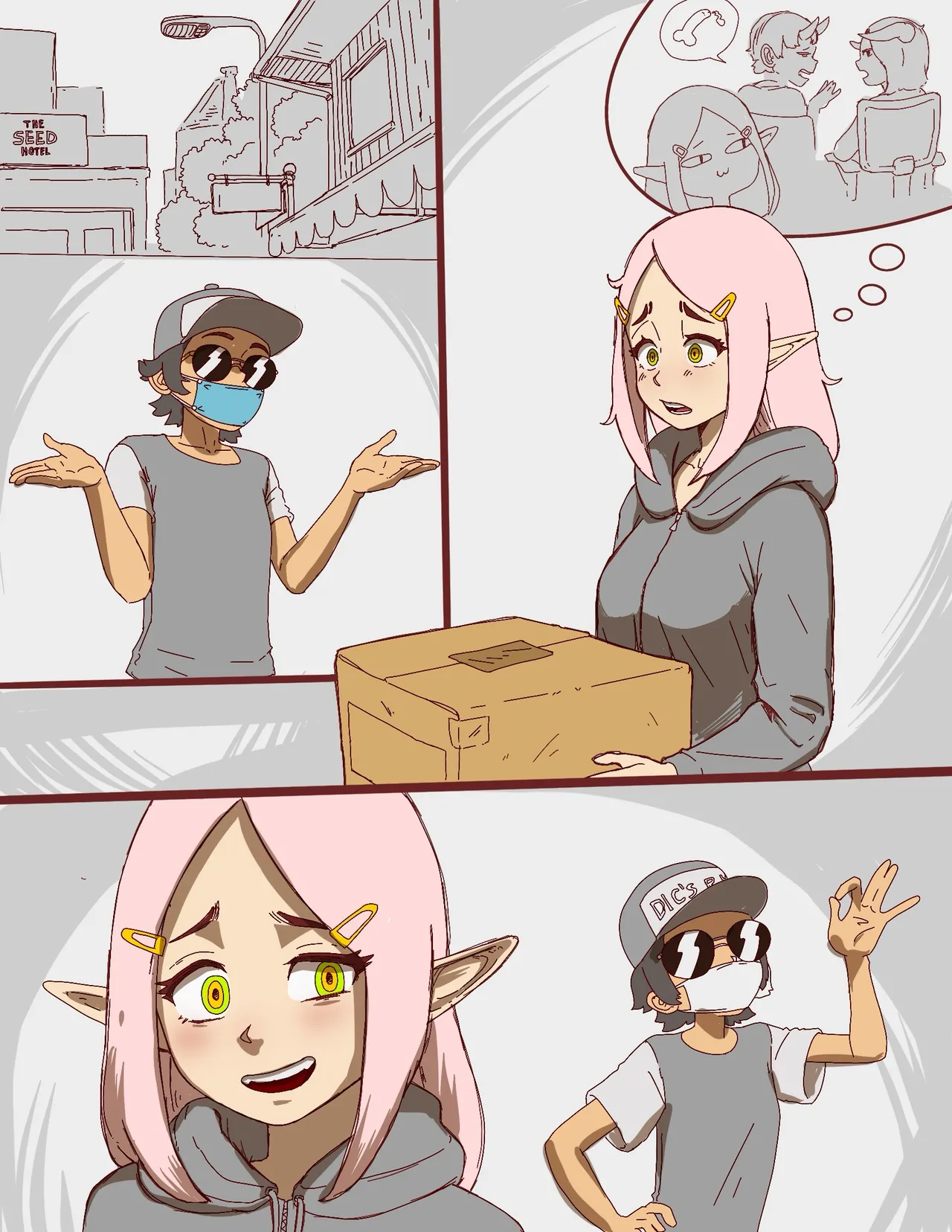 A Living Dildo porn comic picture 2