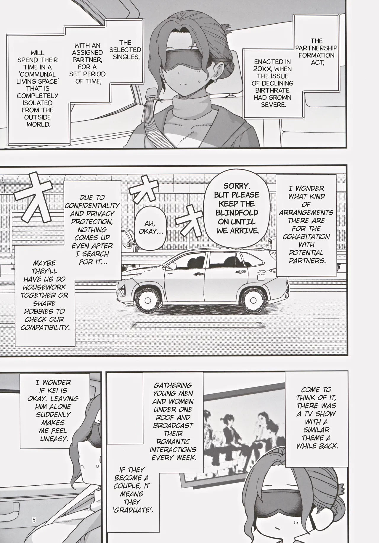 A Mother And A Stranger Male Chosen As Partners To Counter The Declining Birthrate | Shoushika Taisaku Partnership ni Erabarete Shimatta Haha to Osu porn comic picture 6