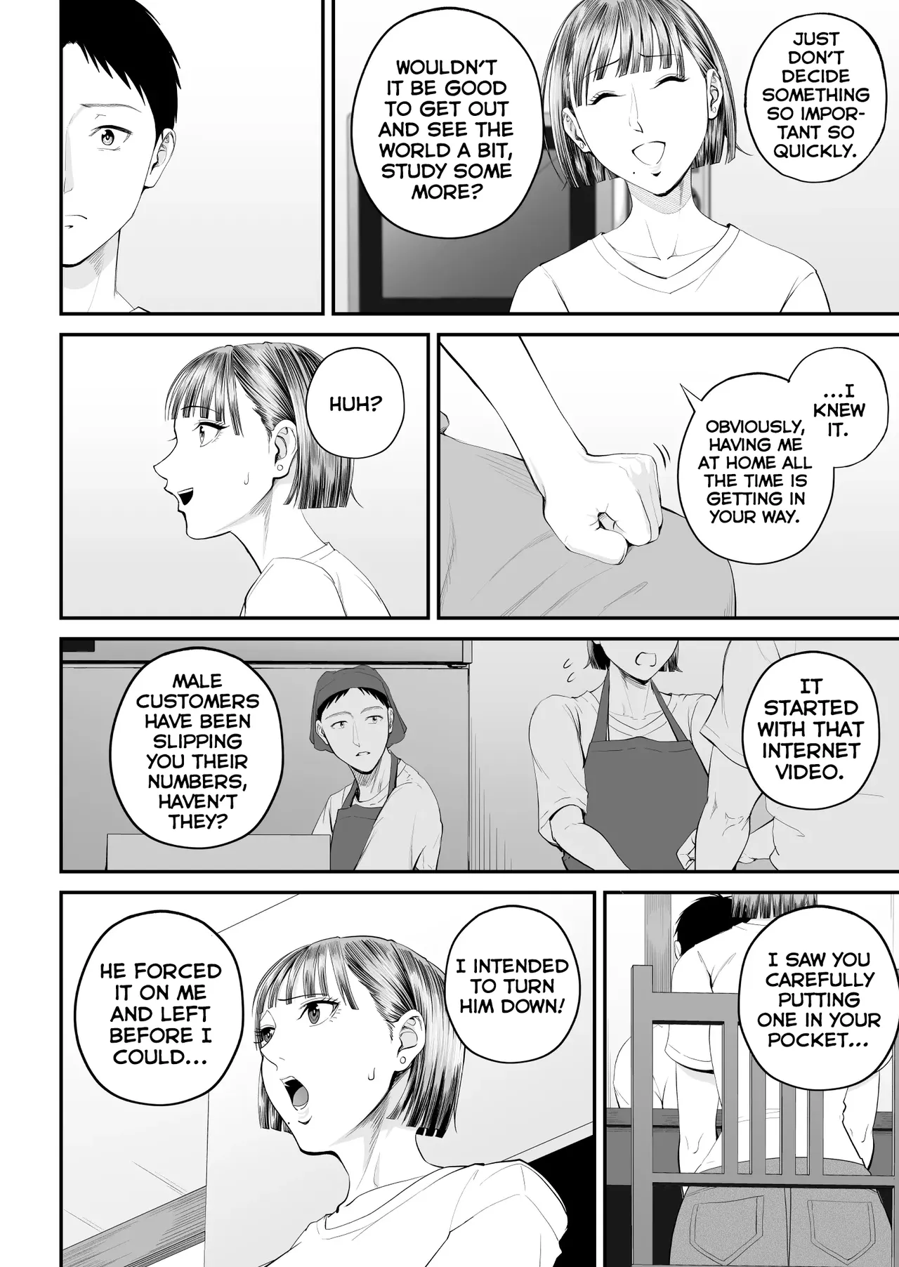 A Mother's Love ~Tonight I Become One With The Mom I Love~ | Boshi Jouji ~Daisuki na Okaa-san to Konya Majiwaru~ - MOTHER AND SON LOVE AFFAIR porn comic picture 11