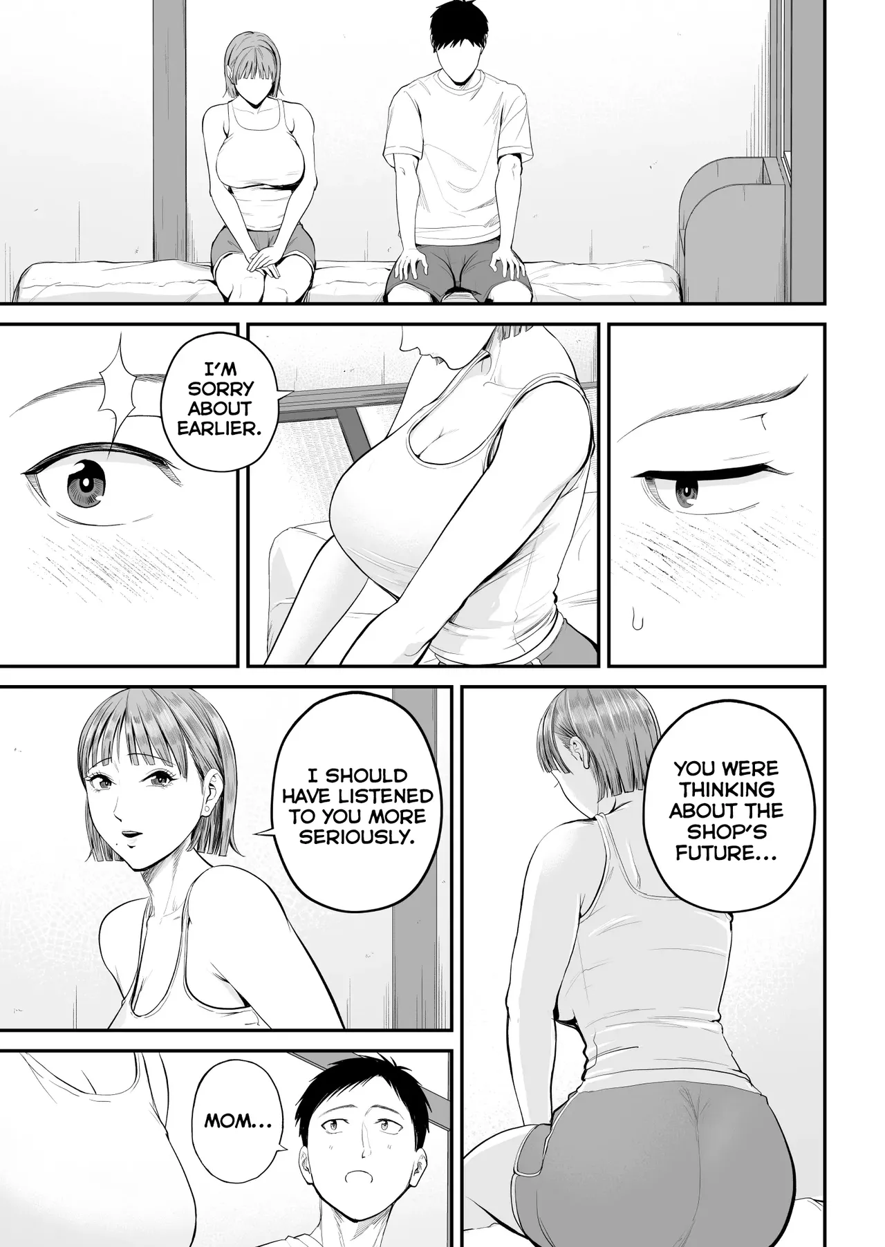 A Mother's Love ~Tonight I Become One With The Mom I Love~ | Boshi Jouji ~Daisuki na Okaa-san to Konya Majiwaru~ - MOTHER AND SON LOVE AFFAIR porn comic picture 16