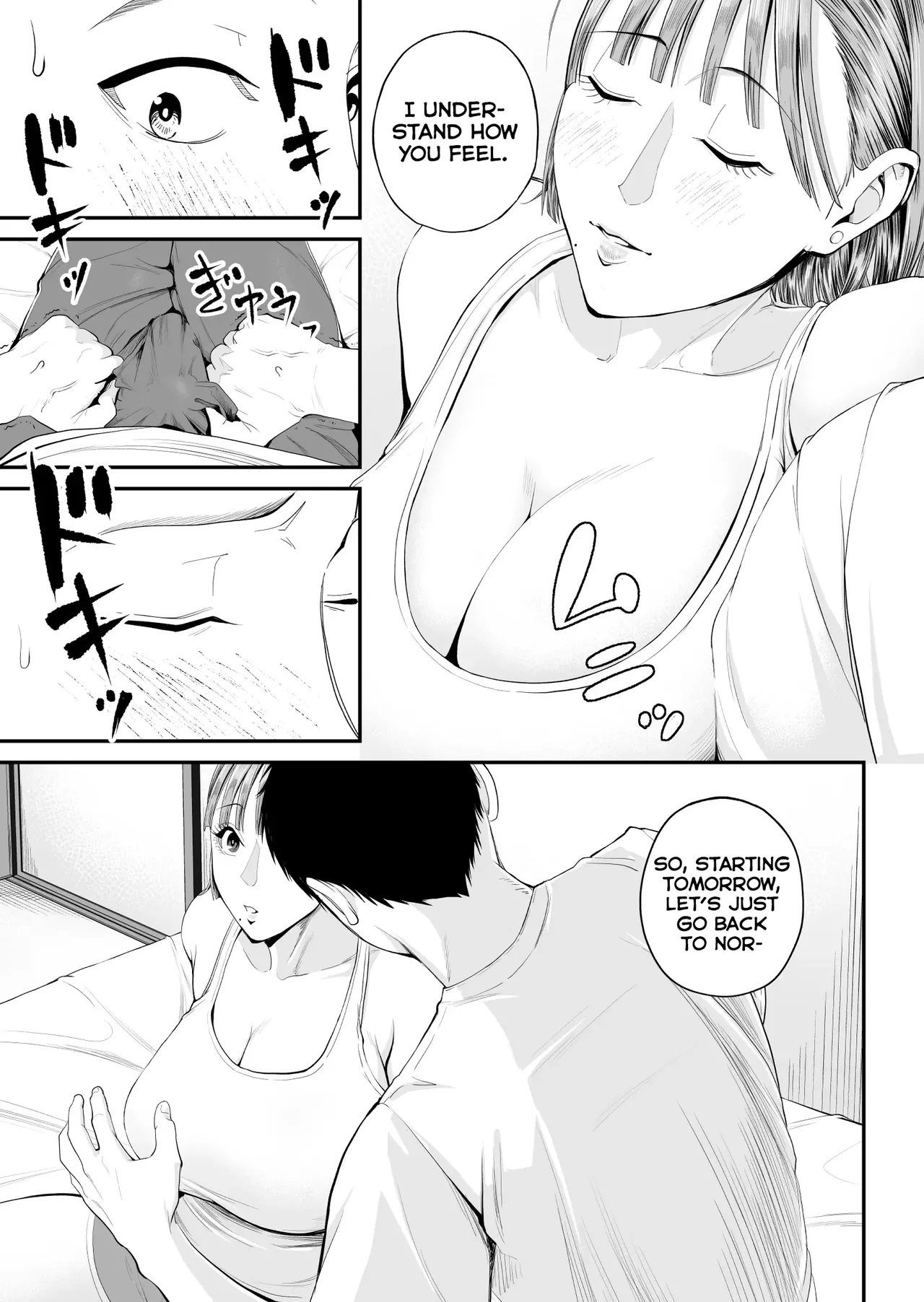 A Mother's Love ~Tonight I Become One With The Mom I Love~ | Boshi Jouji ~Daisuki na Okaa-san to Konya Majiwaru~ - MOTHER AND SON LOVE AFFAIR porn comic picture 20