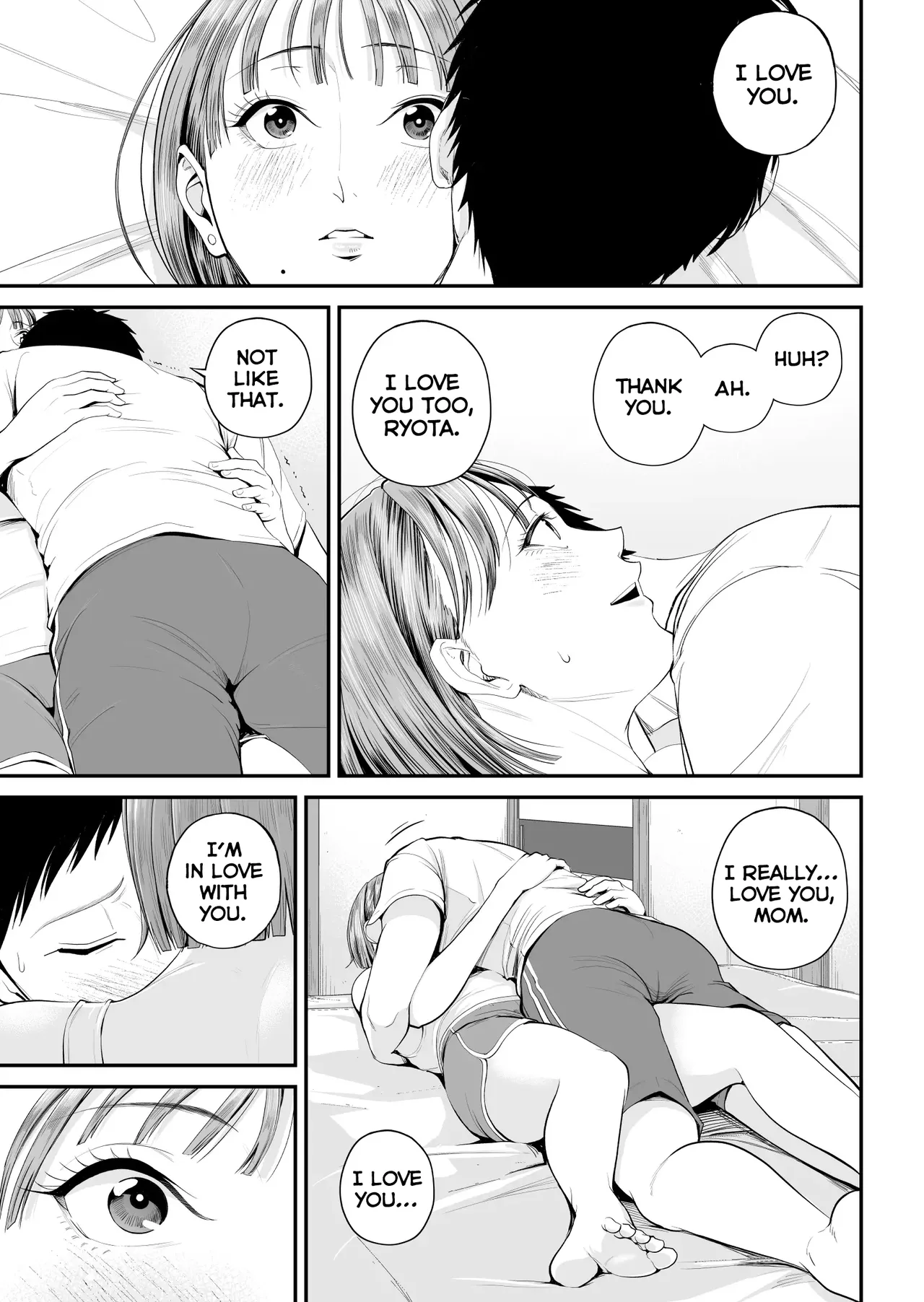 A Mother's Love ~Tonight I Become One With The Mom I Love~ | Boshi Jouji ~Daisuki na Okaa-san to Konya Majiwaru~ - MOTHER AND SON LOVE AFFAIR porn comic picture 22