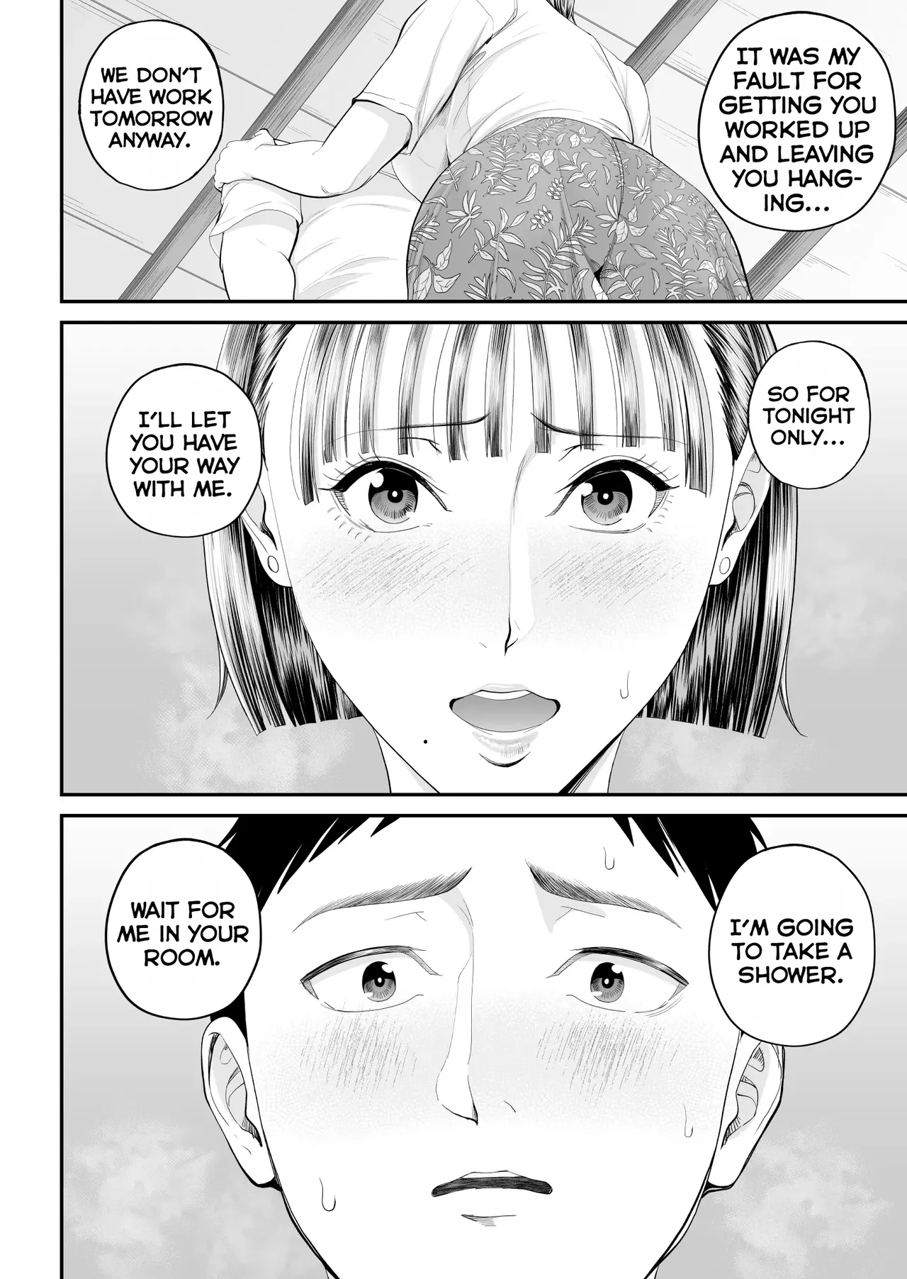 A Mother's Love ~Tonight I Become One With The Mom I Love~ | Boshi Jouji ~Daisuki na Okaa-san to Konya Majiwaru~ - MOTHER AND SON LOVE AFFAIR porn comic picture 47