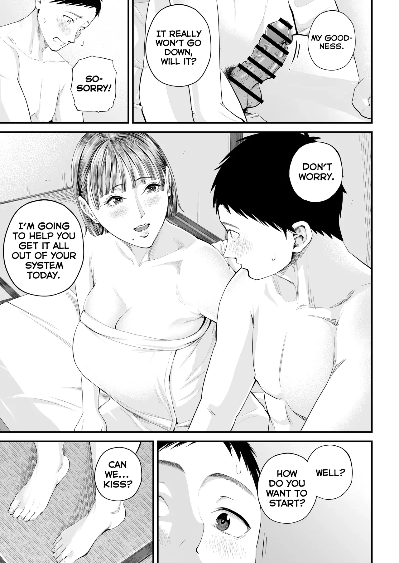 A Mother's Love ~Tonight I Become One With The Mom I Love~ | Boshi Jouji ~Daisuki na Okaa-san to Konya Majiwaru~ - MOTHER AND SON LOVE AFFAIR porn comic picture 50