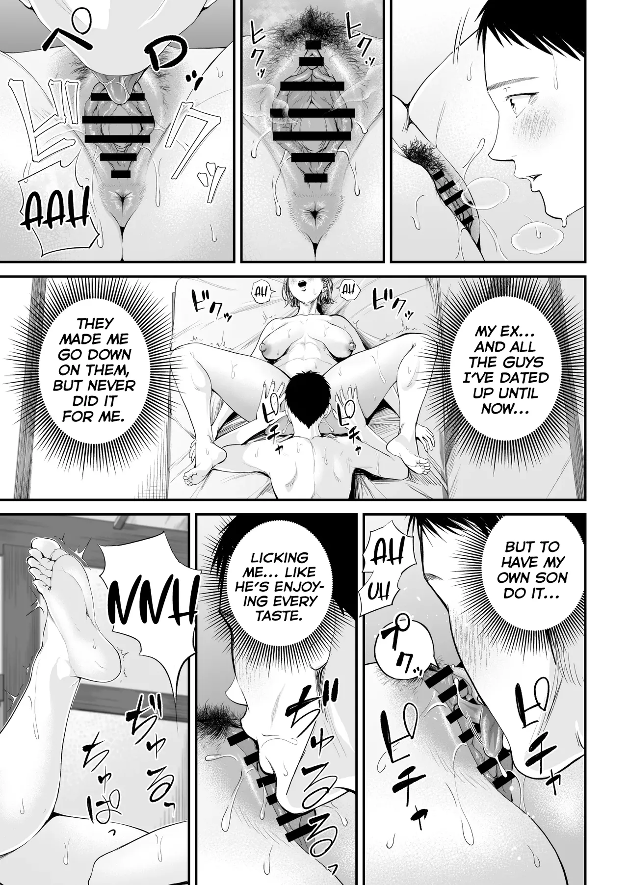 A Mother's Love ~Tonight I Become One With The Mom I Love~ | Boshi Jouji ~Daisuki na Okaa-san to Konya Majiwaru~ - MOTHER AND SON LOVE AFFAIR porn comic picture 62