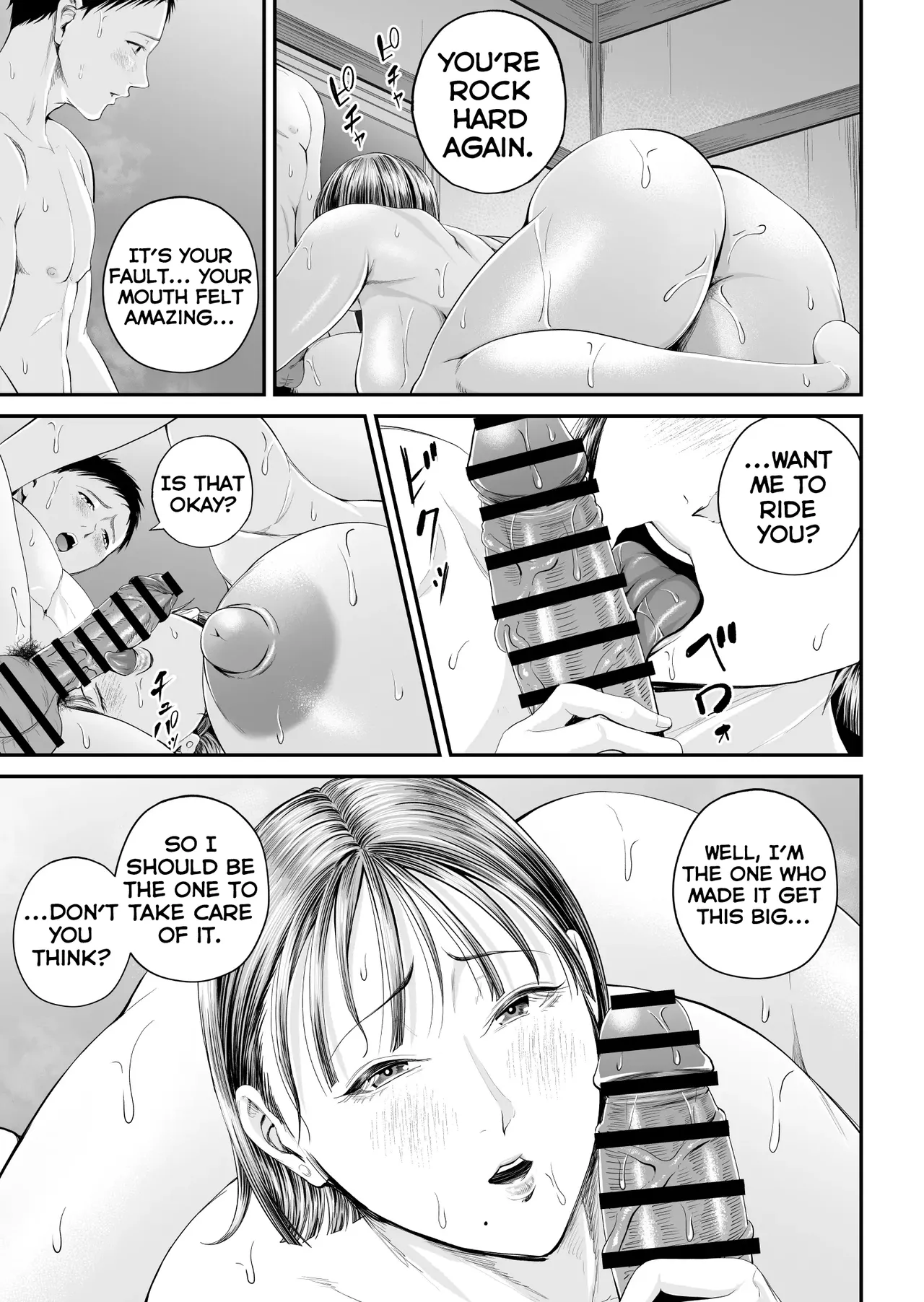 A Mother's Love ~Tonight I Become One With The Mom I Love~ | Boshi Jouji ~Daisuki na Okaa-san to Konya Majiwaru~ - MOTHER AND SON LOVE AFFAIR porn comic picture 84