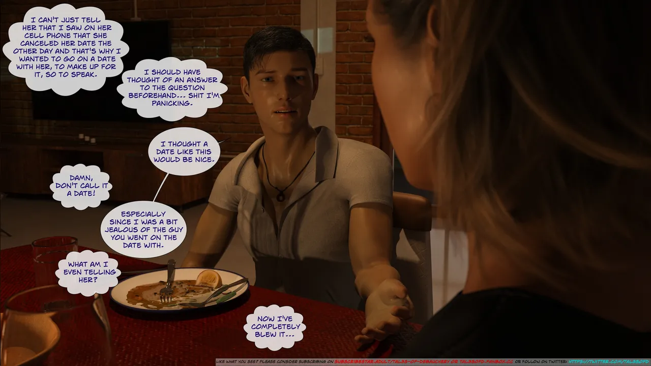 "A Mothers Shame" 4: Date Night porn comic picture 15
