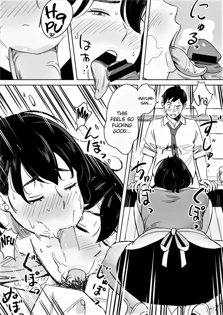 A Nice Plump Wife In A Restaurant With A Delicious Body porn comic picture 12