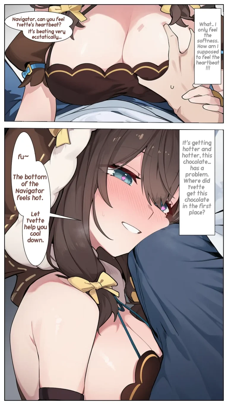 A Night With Yvette porn comic picture 10