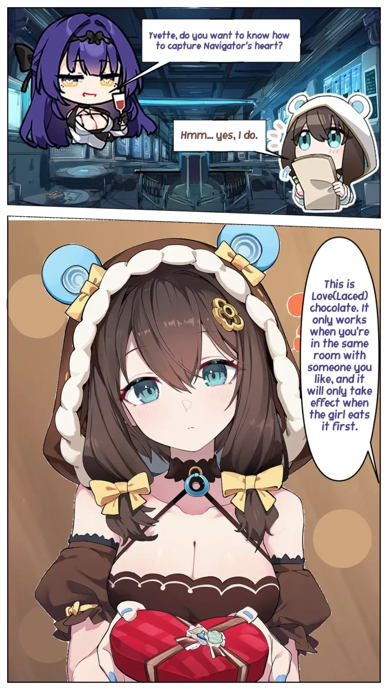 A Night With Yvette porn comic picture 2