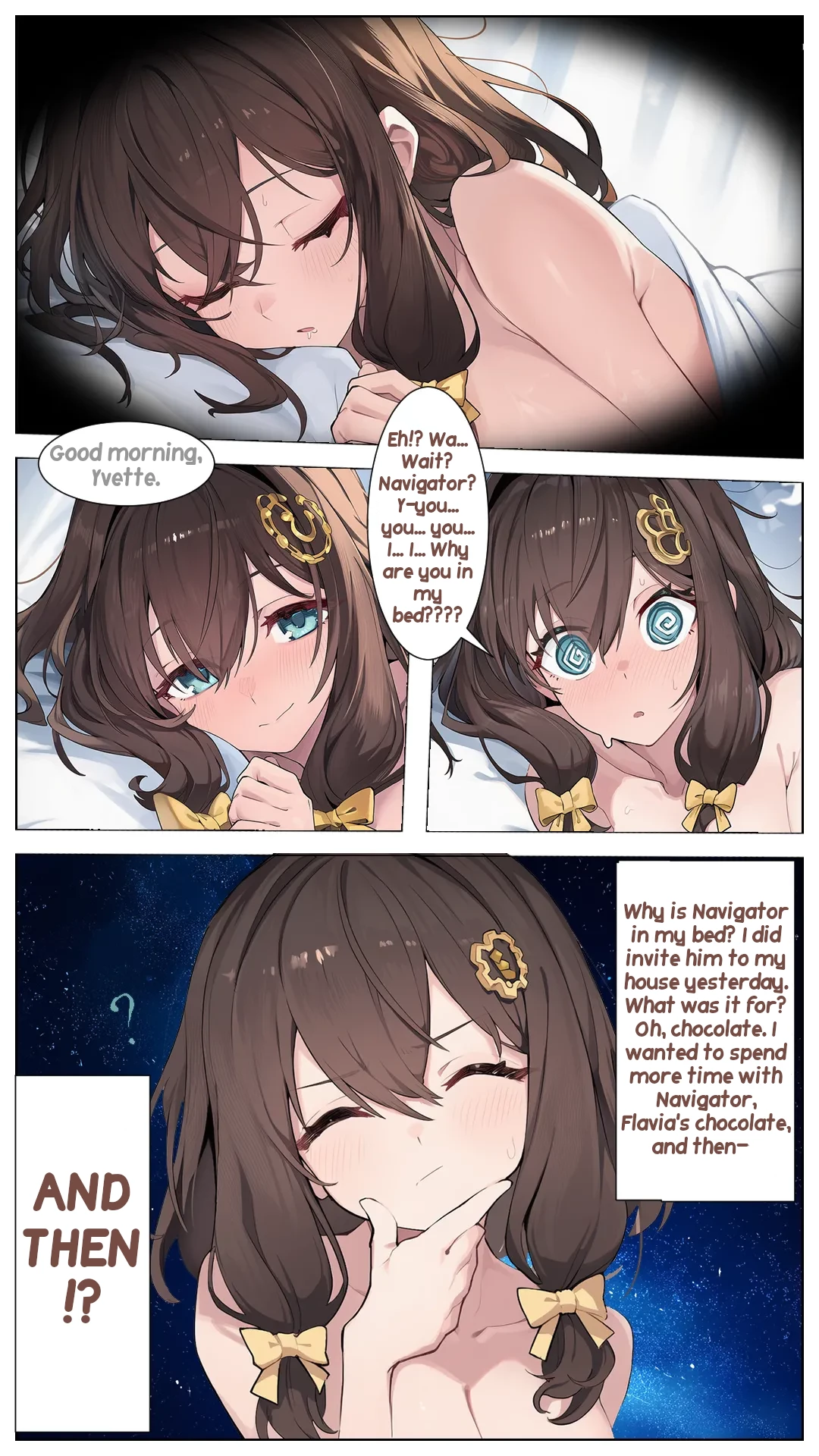 A Night With Yvette porn comic picture 29