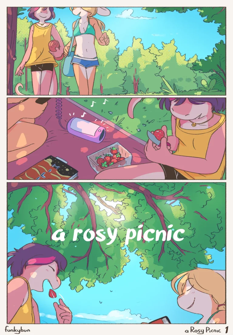 A Rosy Picnic porn comic picture 1