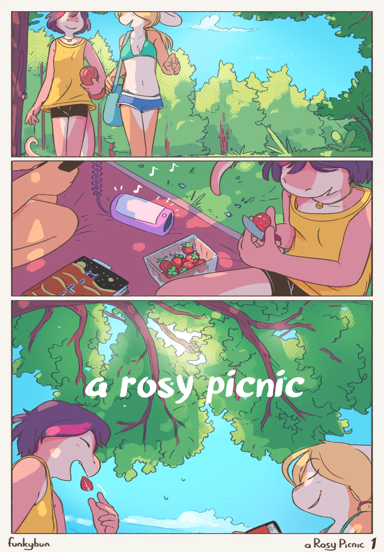 A Rosy Picnic porn comic picture 1