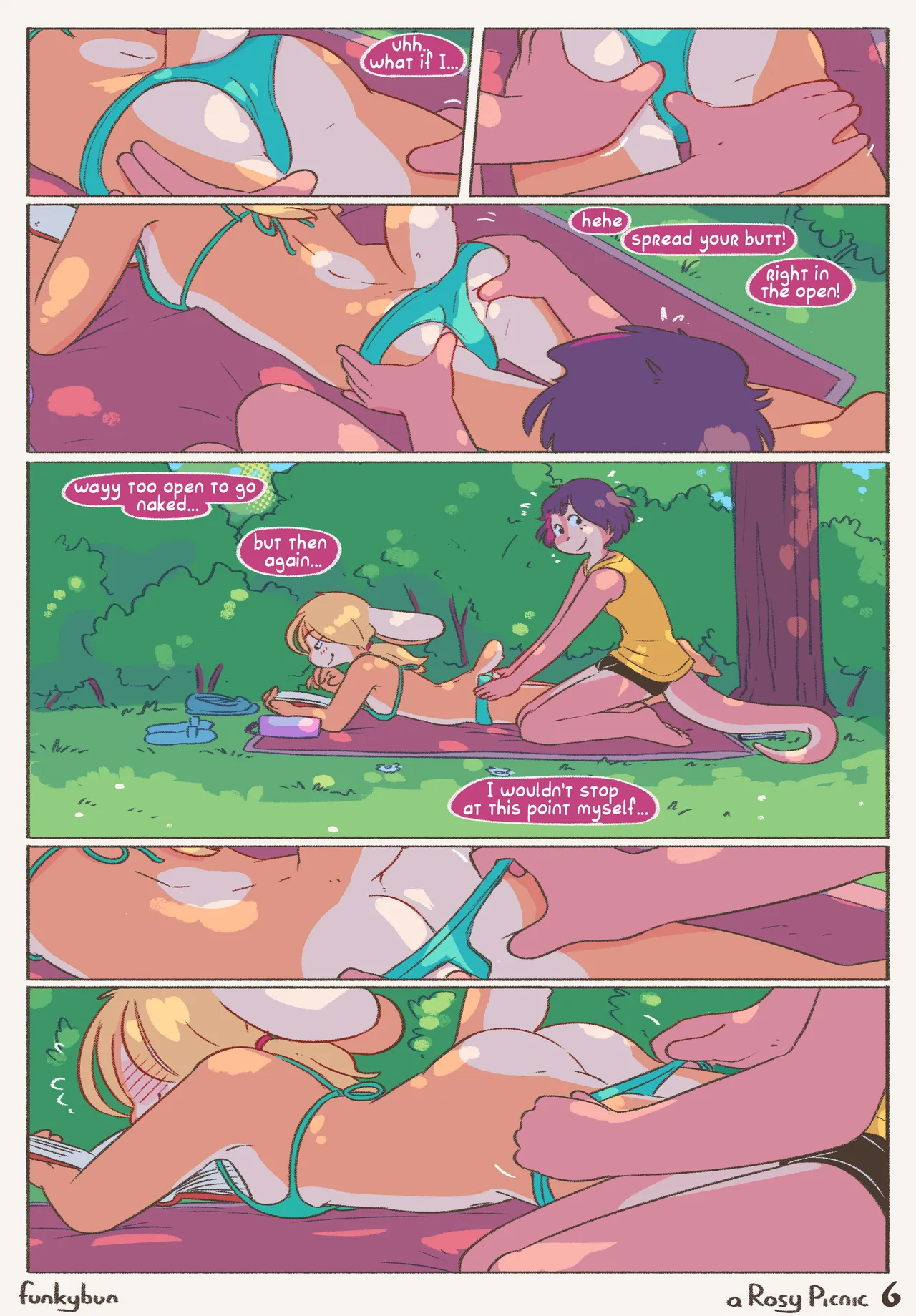 A Rosy Picnic porn comic picture 6