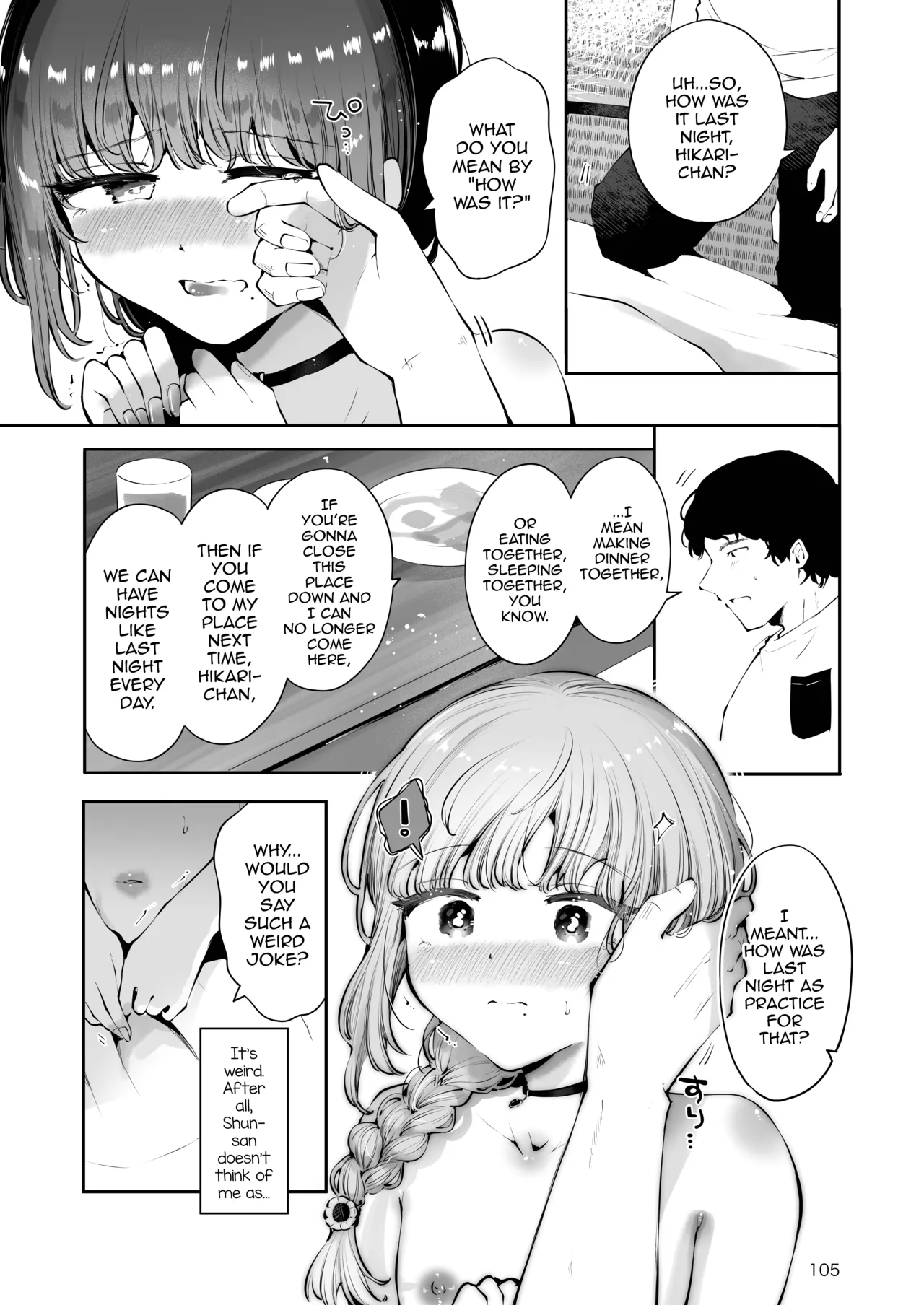 A Roundabout Night | Toomawari no Yoru porn comic picture 104