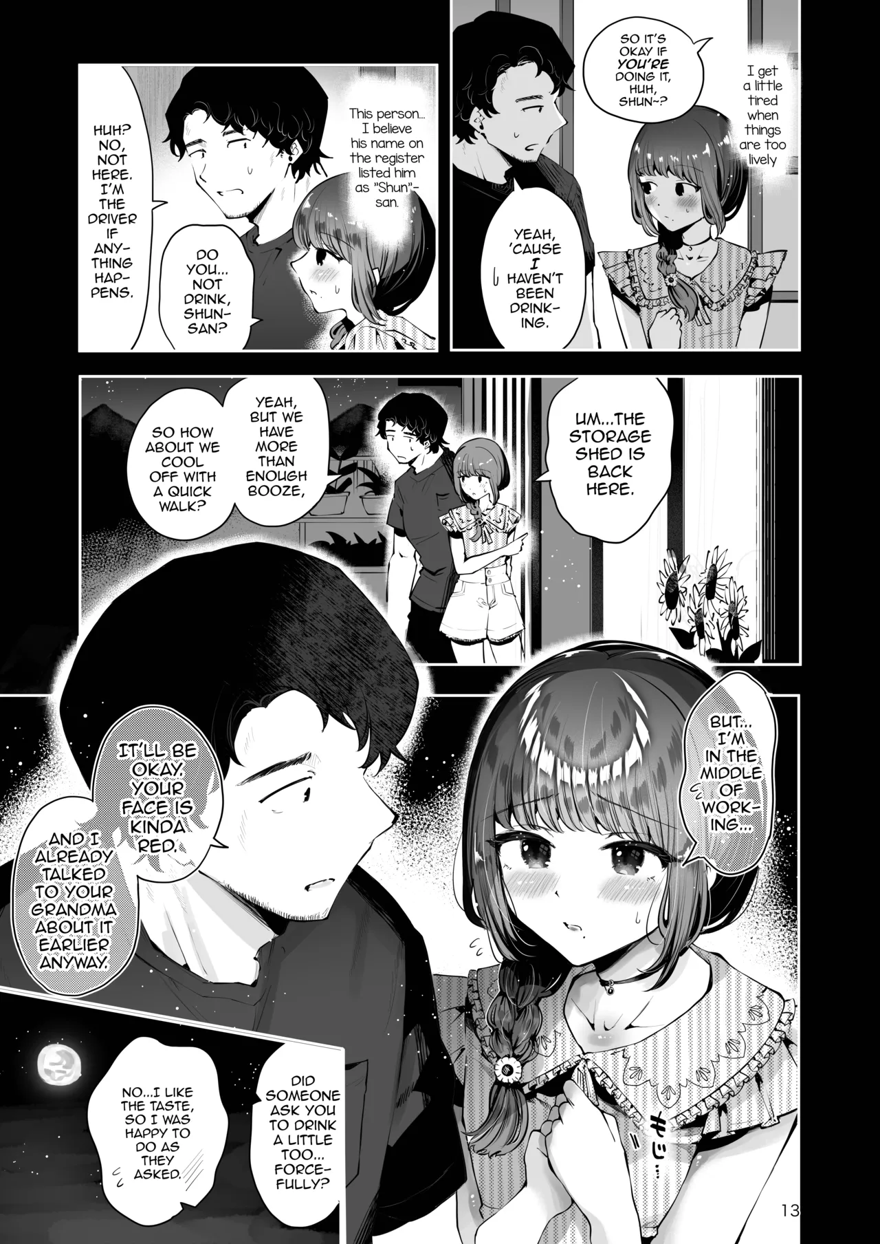 A Roundabout Night | Toomawari no Yoru porn comic picture 12