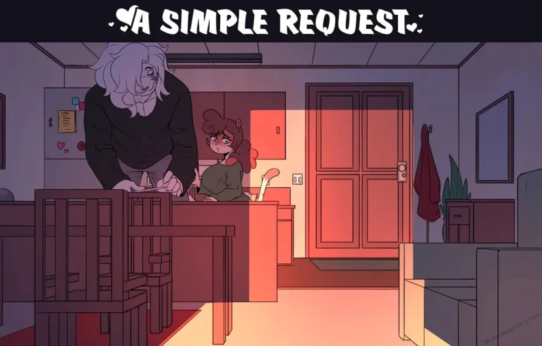 A Simple Request! porn comic picture 1