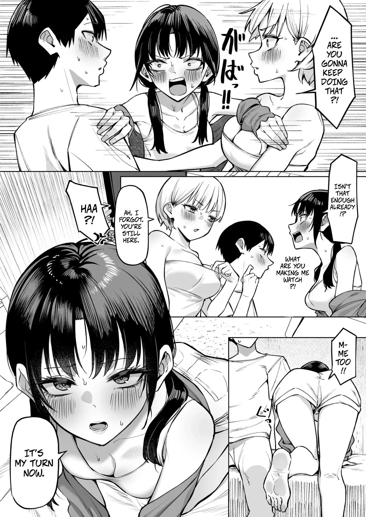 A Story About Kissing 2 Female Friends | Onna Tomodachi Futari to Perochuu suru Hanashi porn comic picture 10