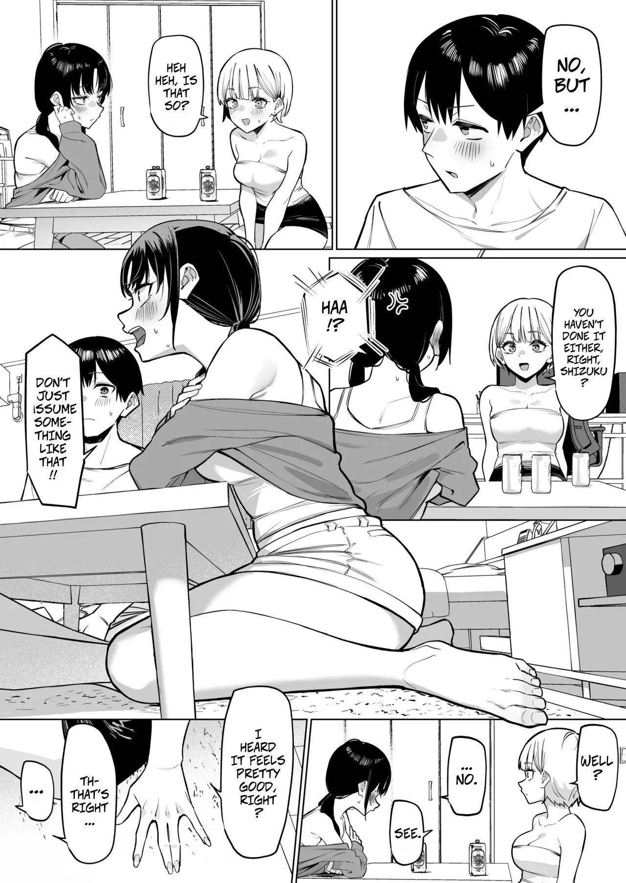 A Story About Kissing 2 Female Friends | Onna Tomodachi Futari to Perochuu suru Hanashi porn comic picture 3