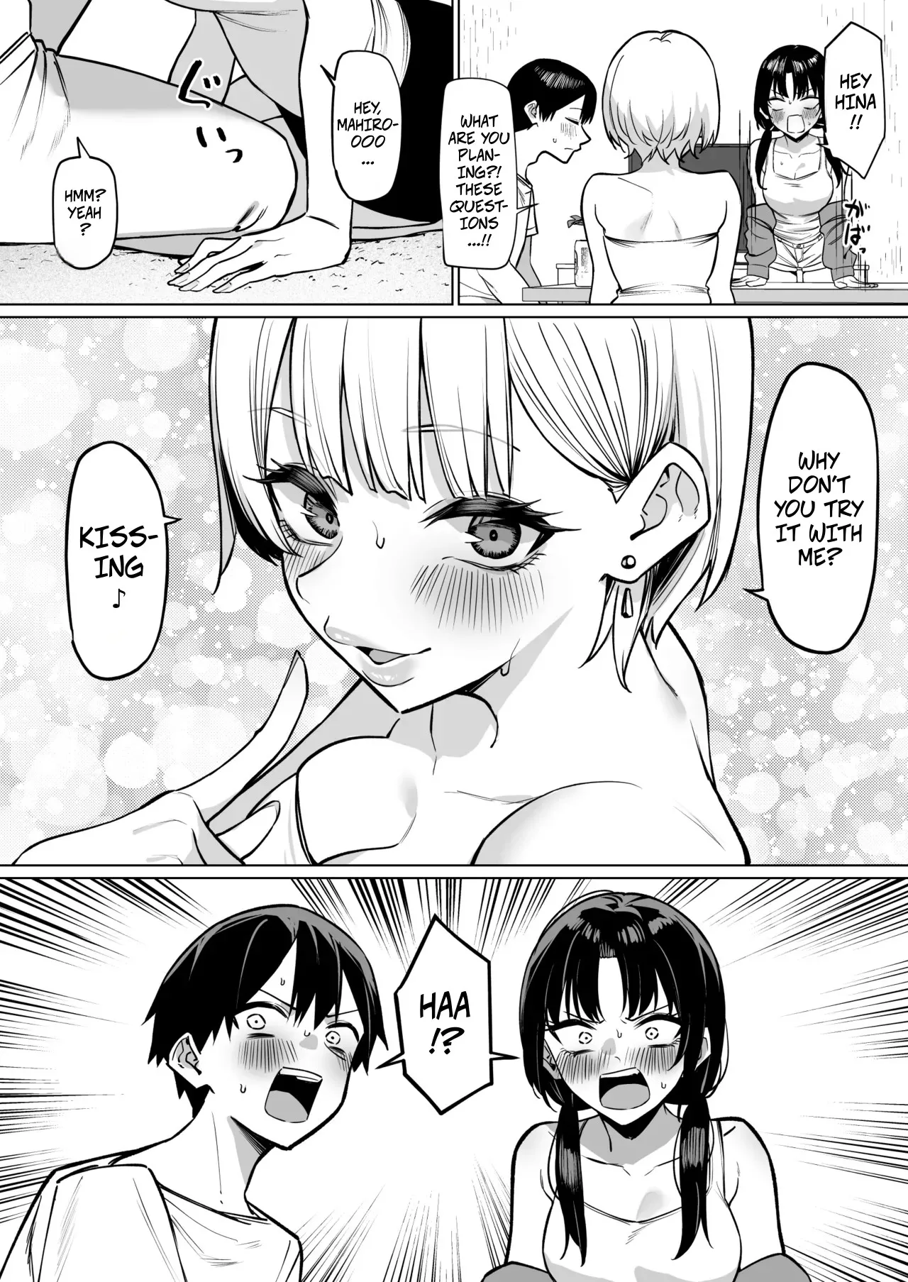 A Story About Kissing 2 Female Friends | Onna Tomodachi Futari to Perochuu suru Hanashi porn comic picture 4
