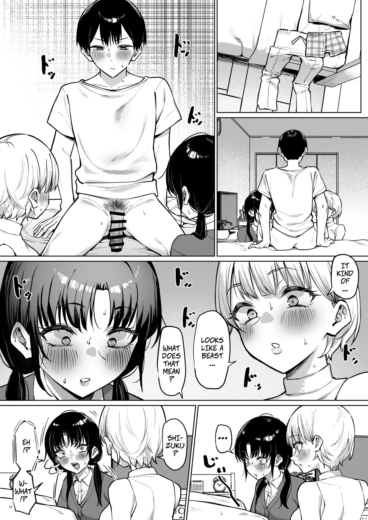 A Story About Kissing 2 Female Friends part 2 -- Onna Tomodachi Futari to Perochuu suru Hanashi porn comic picture 10