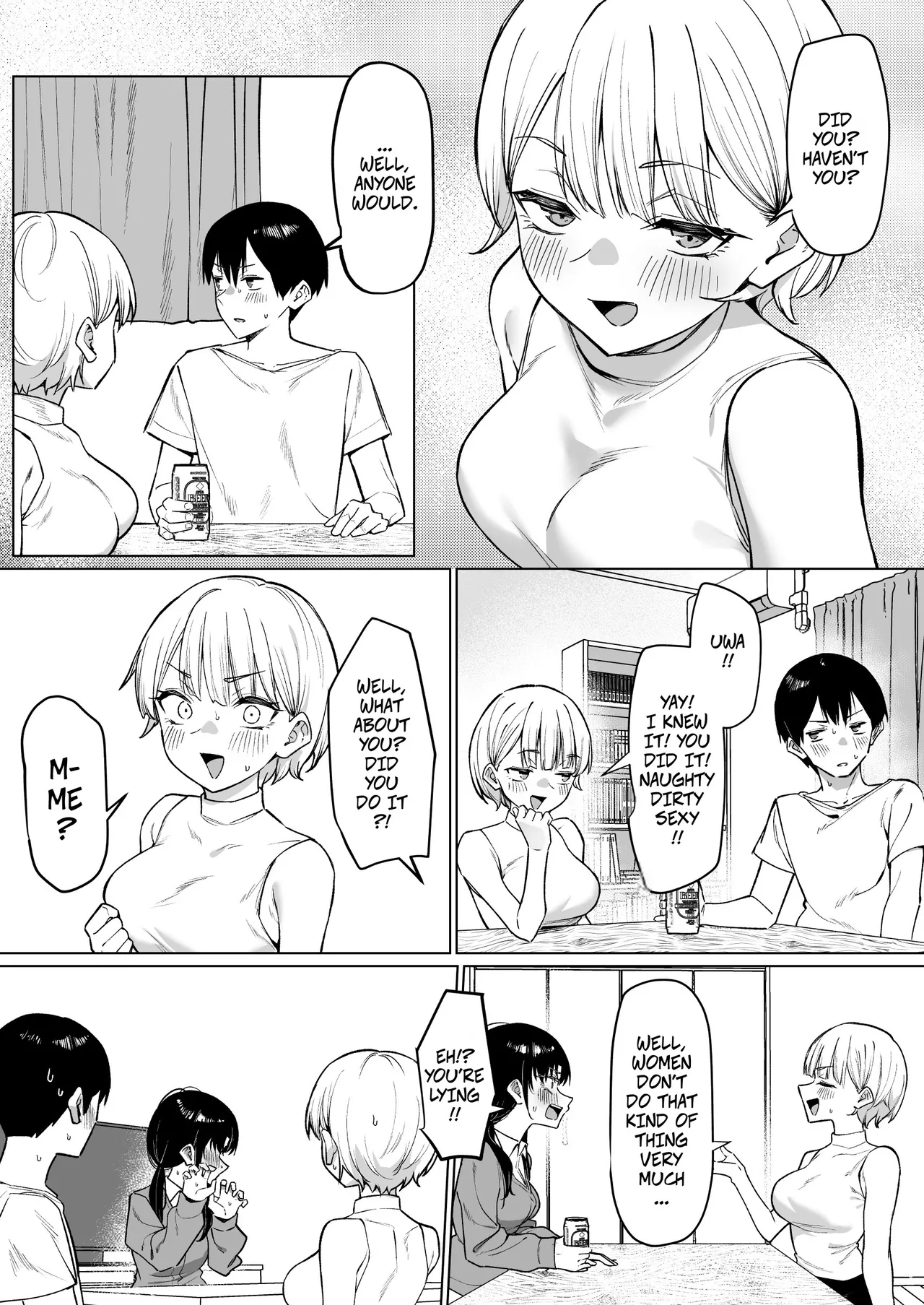 A Story About Kissing 2 Female Friends part 2 -- Onna Tomodachi Futari to Perochuu suru Hanashi porn comic picture 3