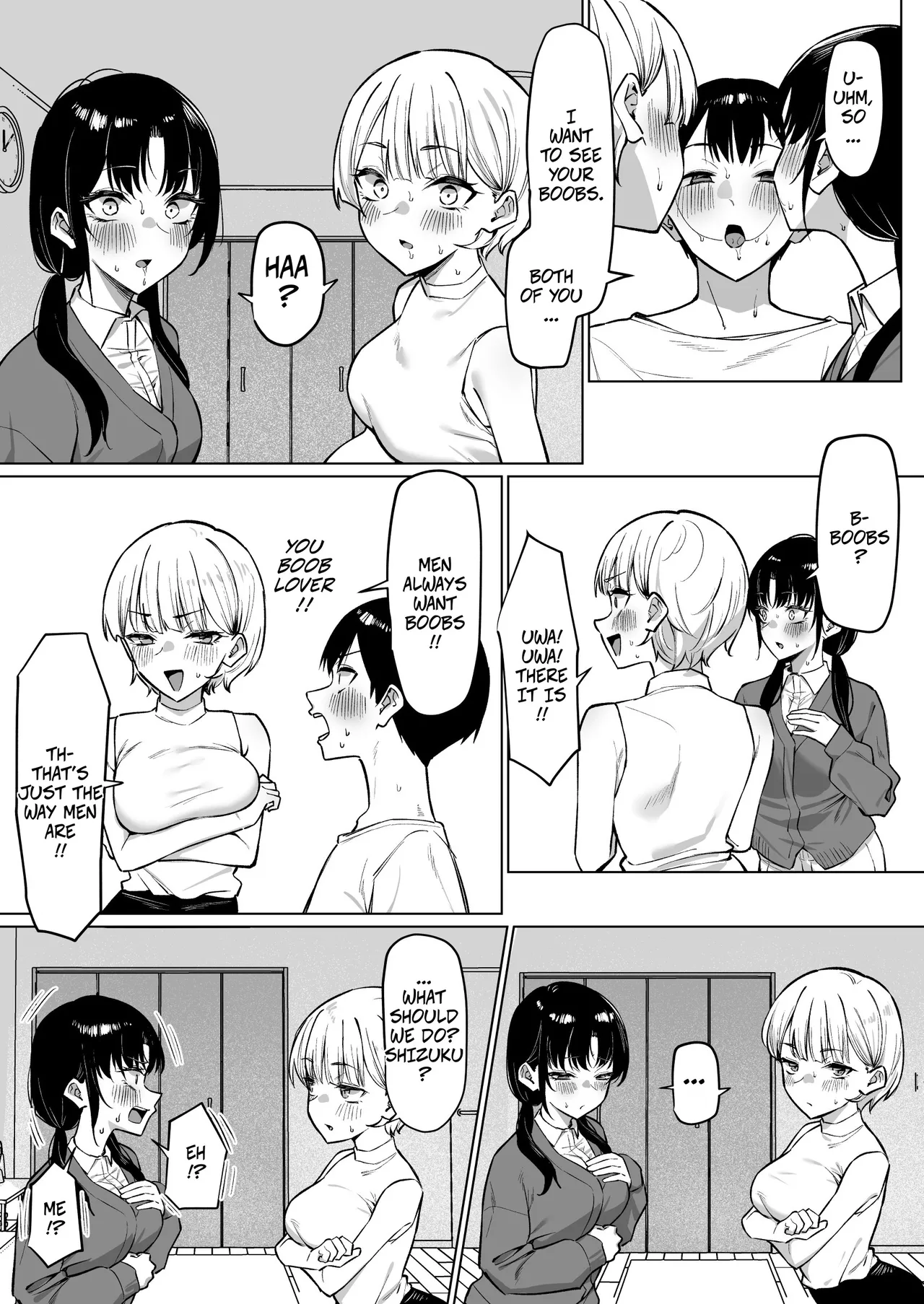 A Story About Kissing 2 Female Friends part 2 -- Onna Tomodachi Futari to Perochuu suru Hanashi porn comic picture 8
