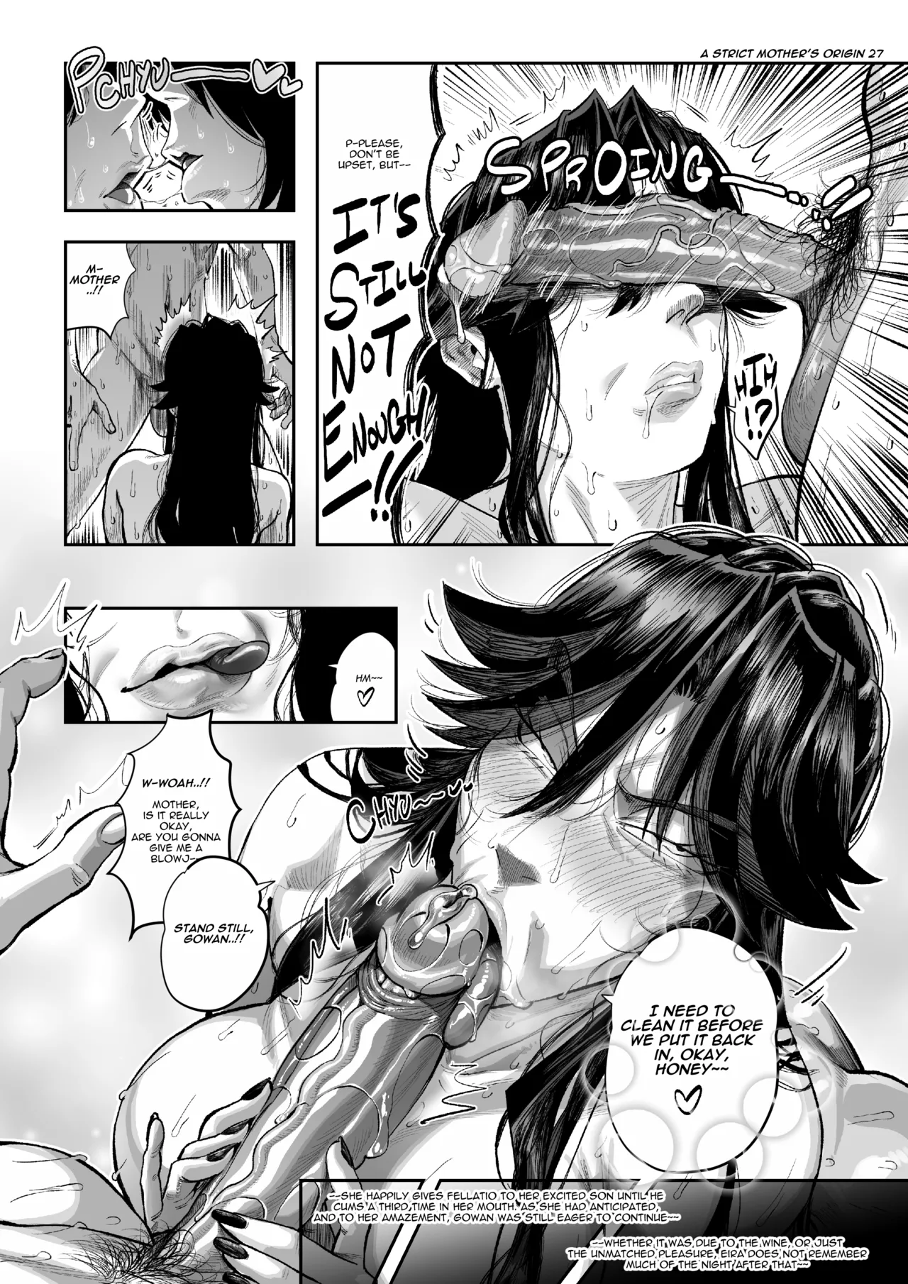 A Strict Mother's Unhindered Desire Deluxe porn comic picture 100