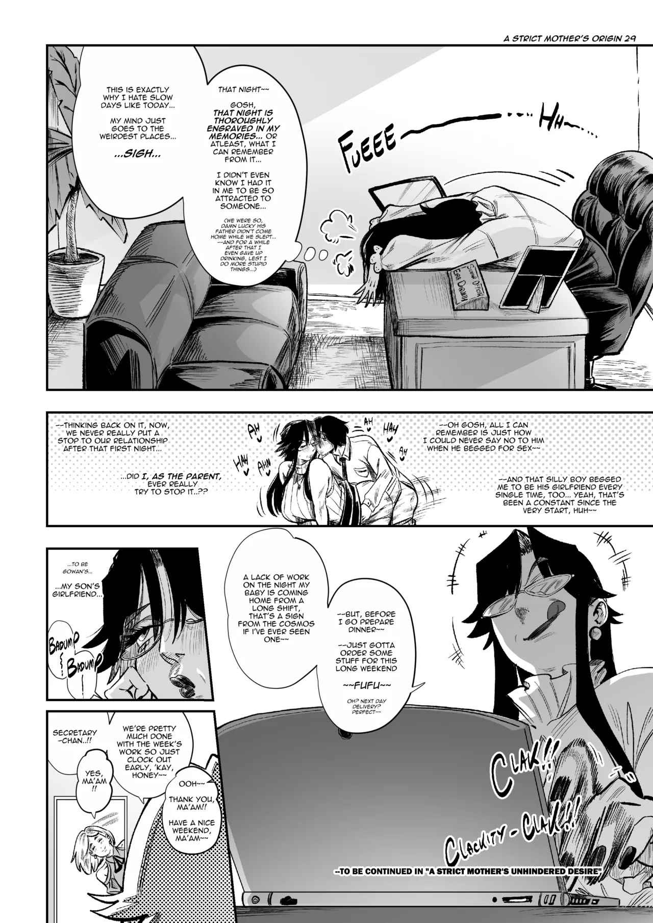 A Strict Mother's Unhindered Desire Deluxe porn comic picture 102