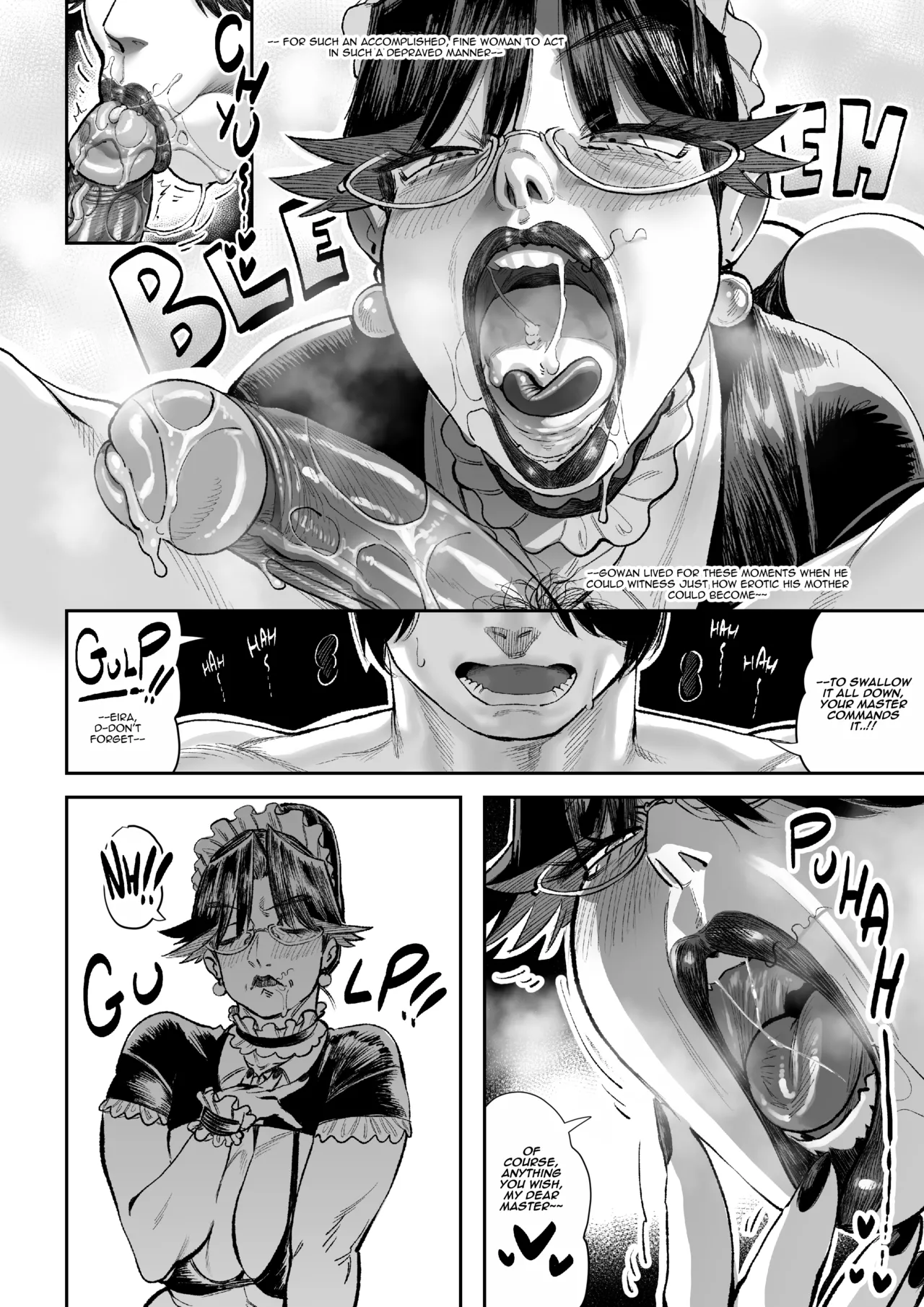 A Strict Mother's Unhindered Desire Deluxe porn comic picture 40
