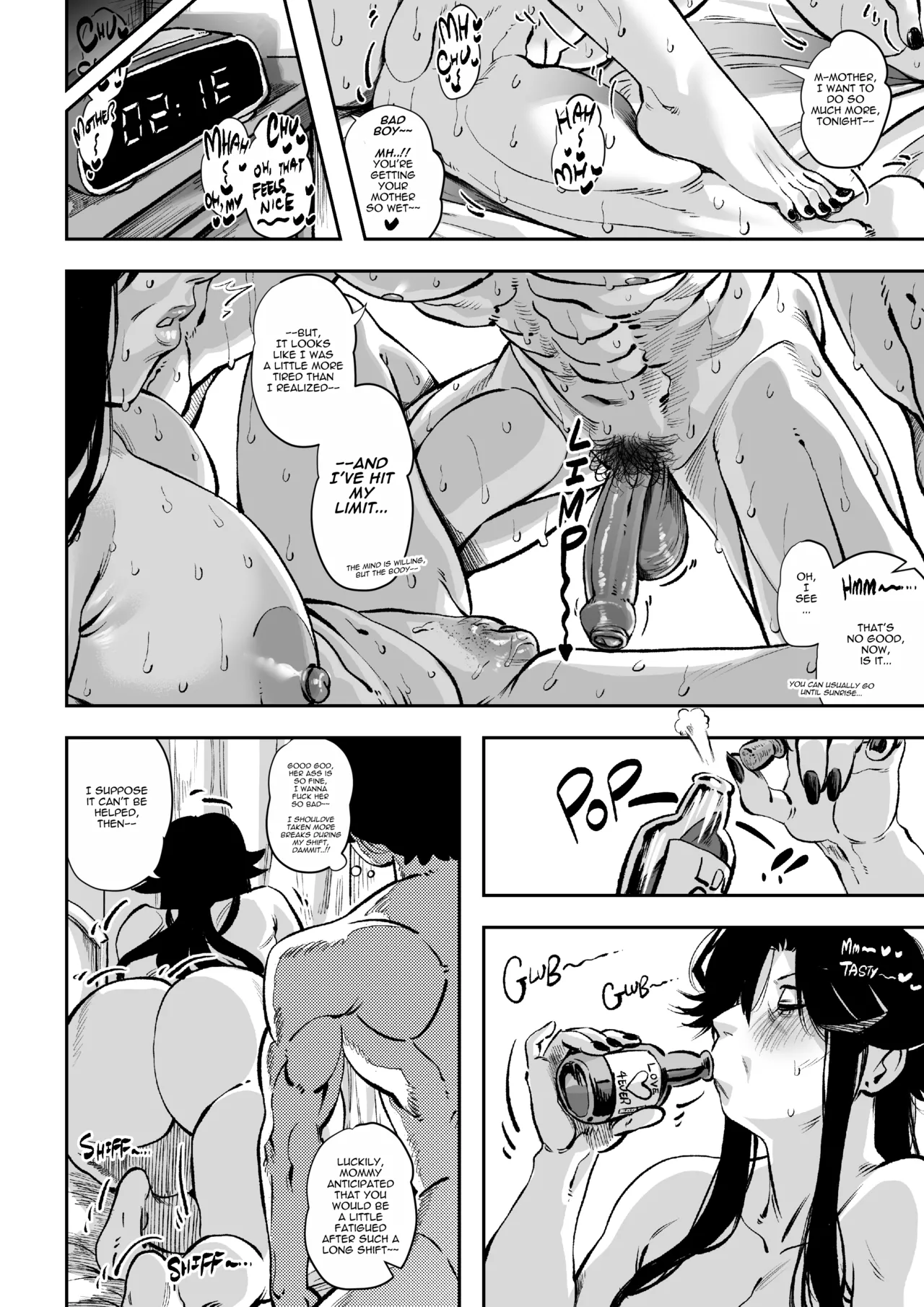 A Strict Mother's Unhindered Desire Deluxe porn comic picture 50