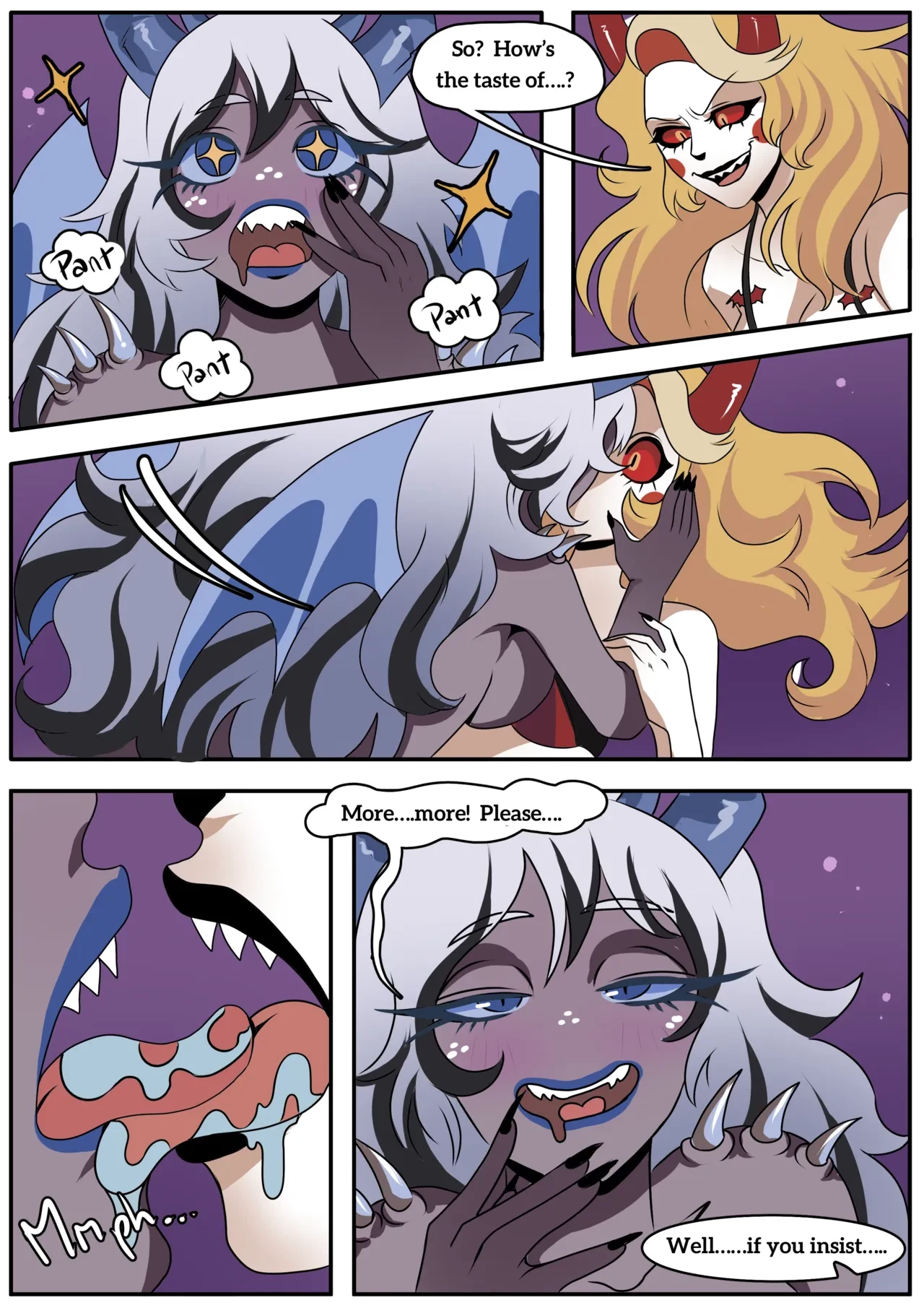 A taste of angel cake porn comic picture 12