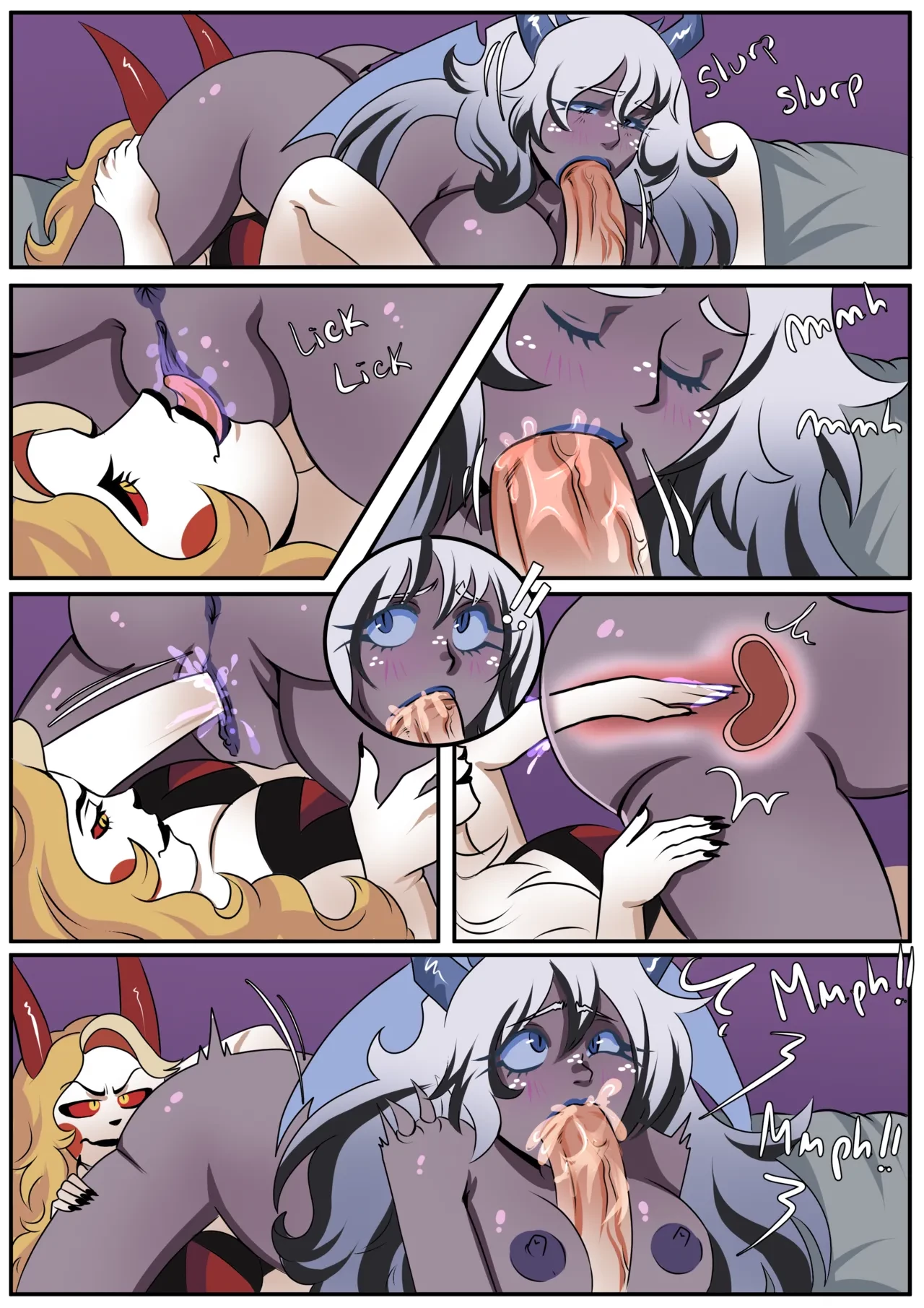 A taste of angel cake porn comic picture 14