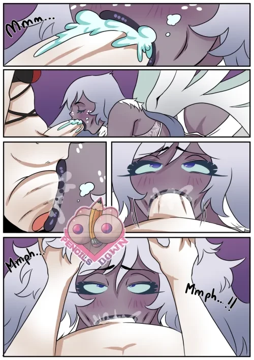 A taste of angel cake porn comic picture 4