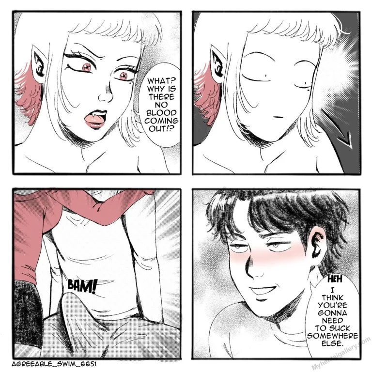 A Vampire's meal porn comic picture 3