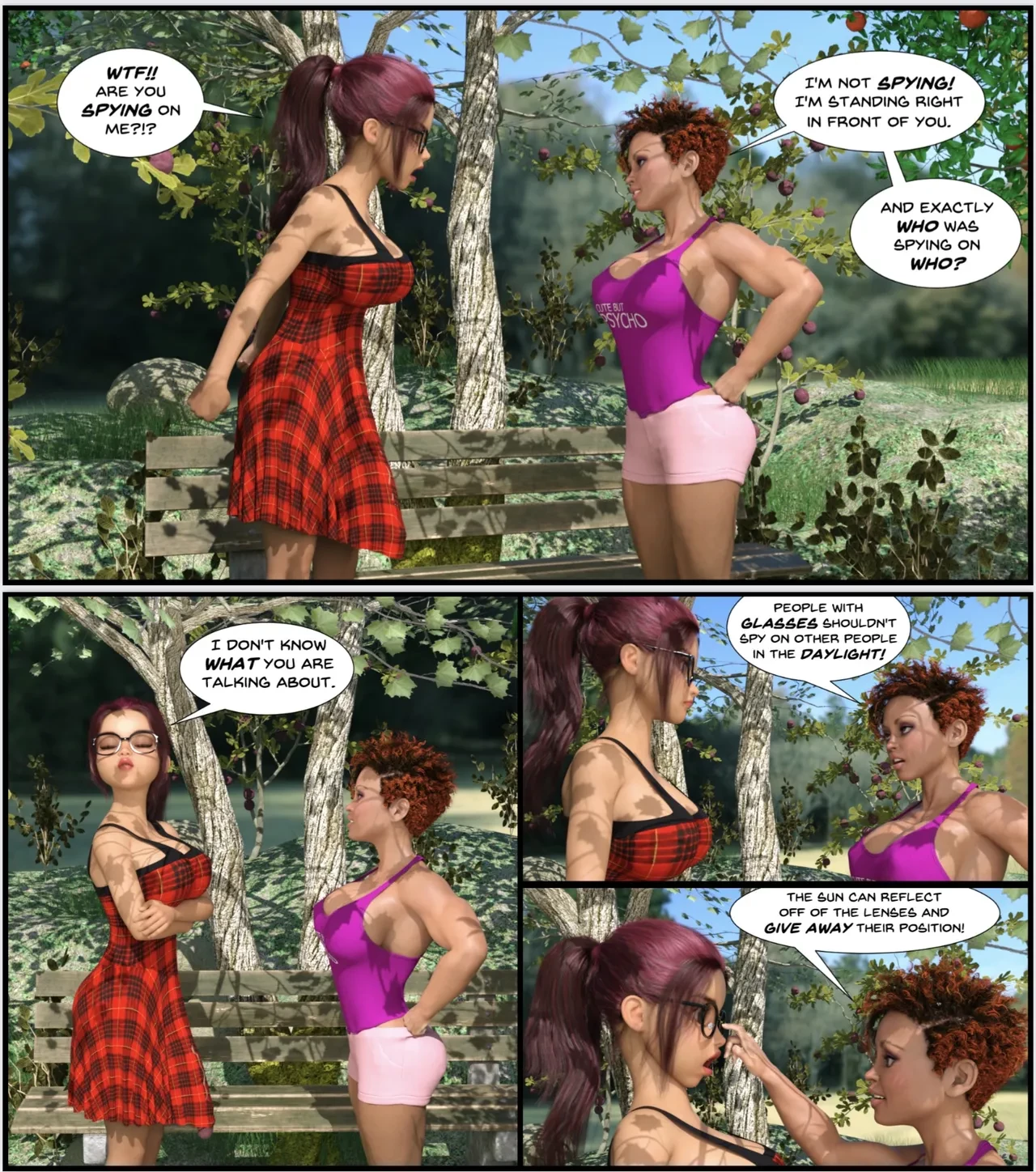 A walk in the park porn comic picture 9