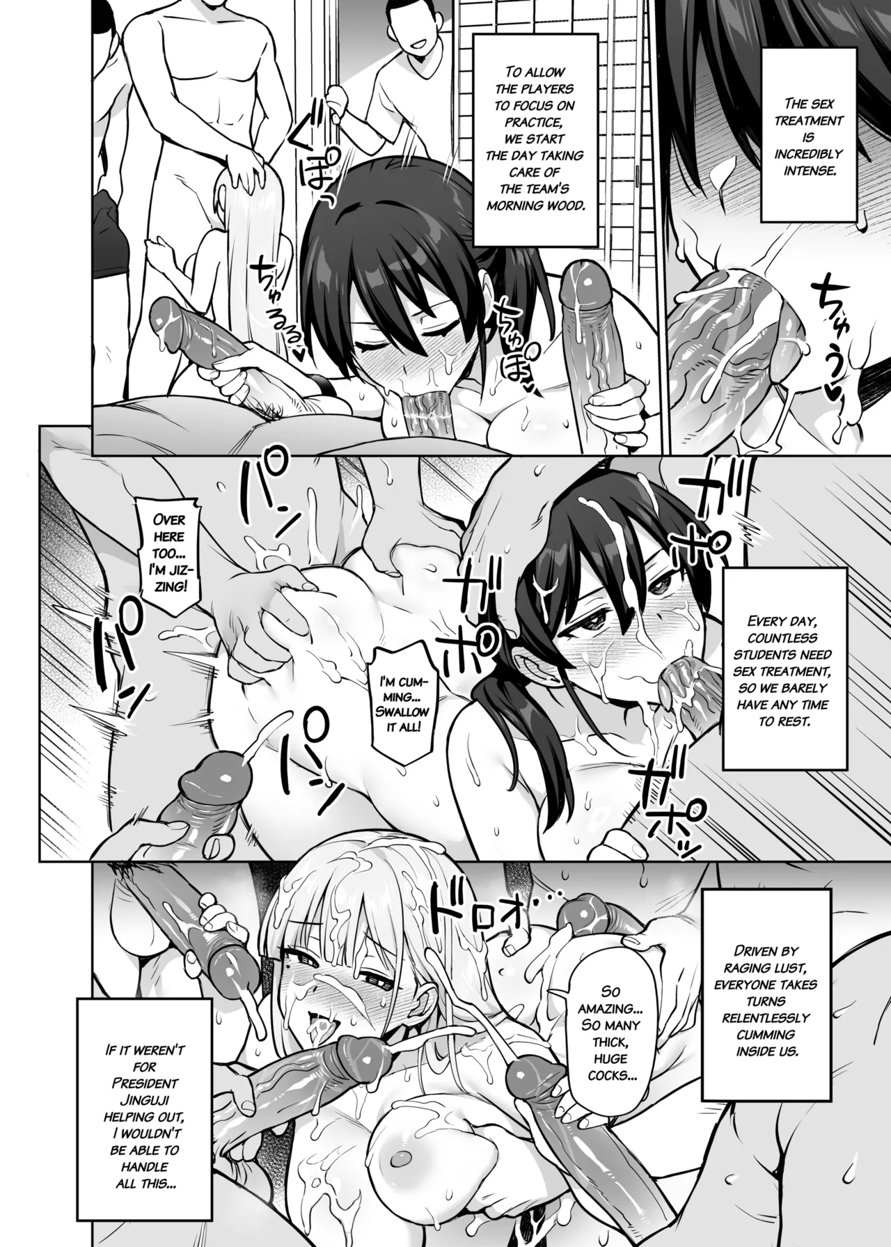 About the Student Council Members' Huge Tits! | Seitokai no Joshi-tachi ga Kyonyuu Sugiru Ken porn comic picture 27