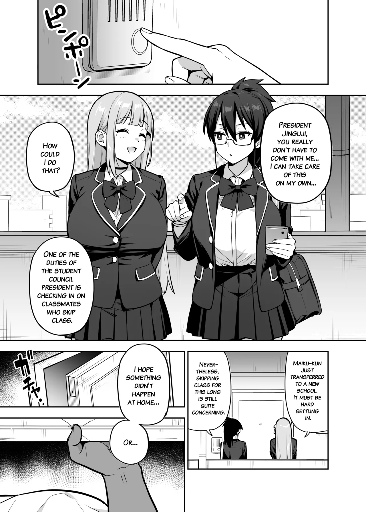 About the Student Council Members' Huge Tits! | Seitokai no Joshi-tachi ga Kyonyuu Sugiru Ken porn comic picture 36