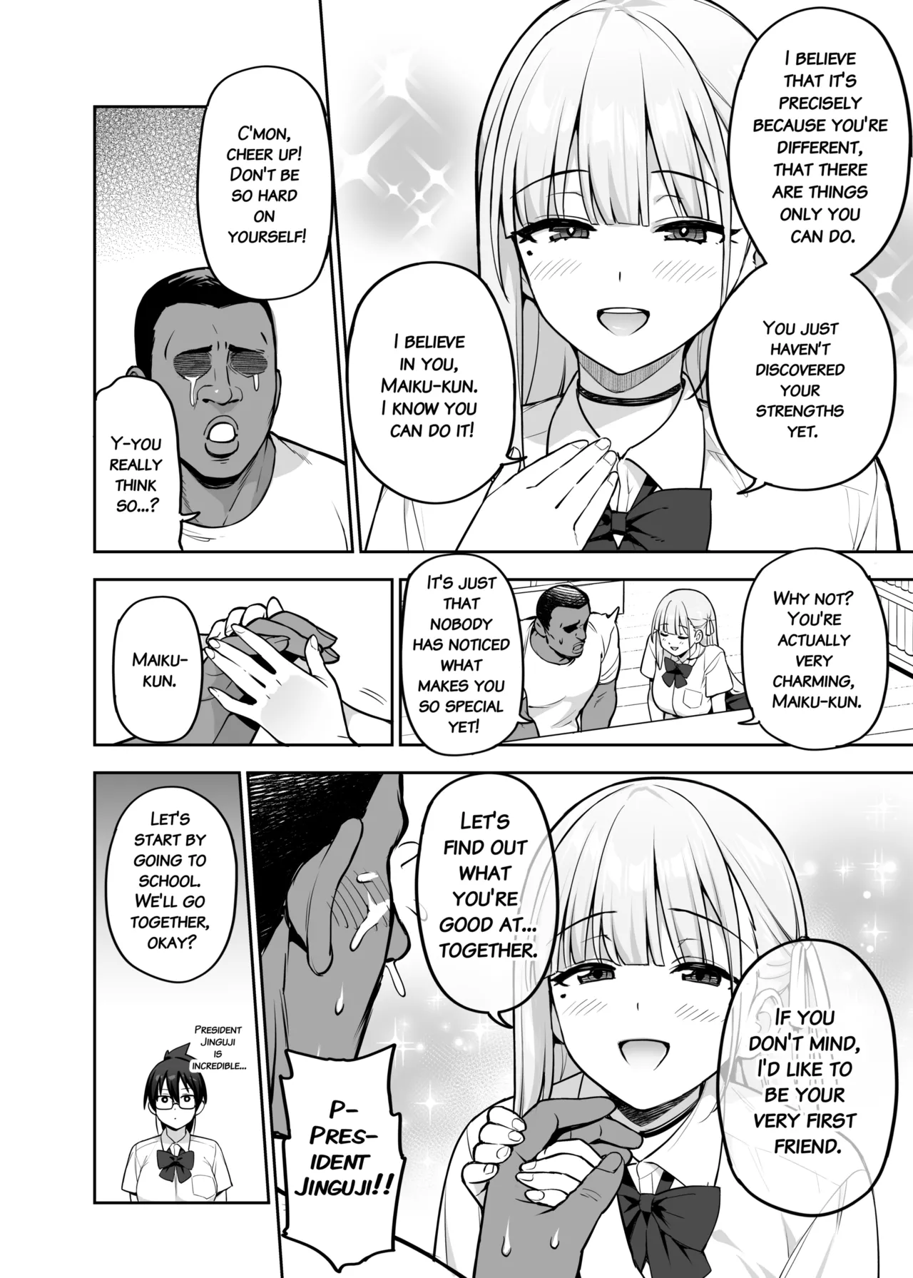 About the Student Council Members' Huge Tits! | Seitokai no Joshi-tachi ga Kyonyuu Sugiru Ken porn comic picture 39