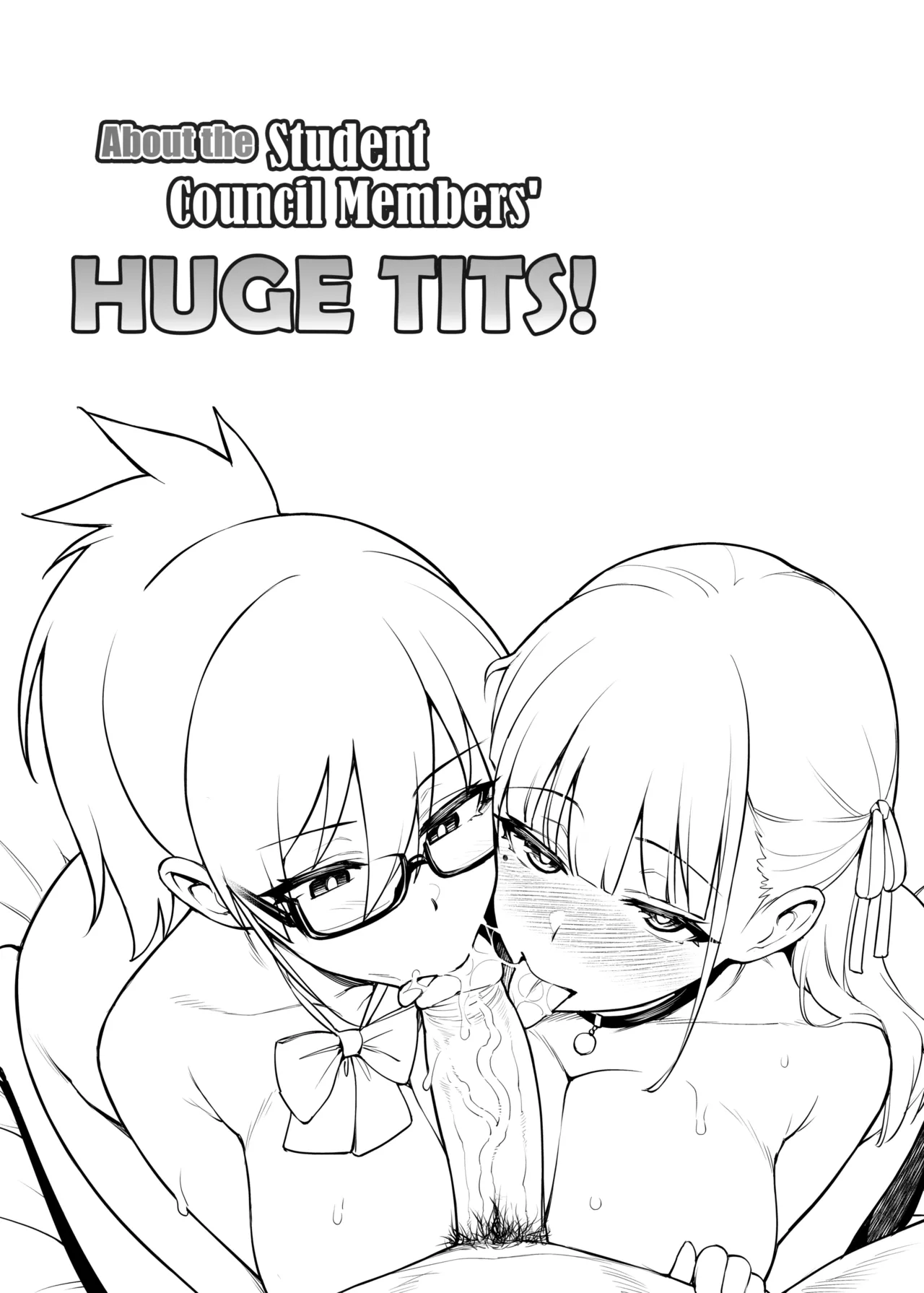 About the Student Council Members' Huge Tits! | Seitokai no Joshi-tachi ga Kyonyuu Sugiru Ken porn comic picture 7