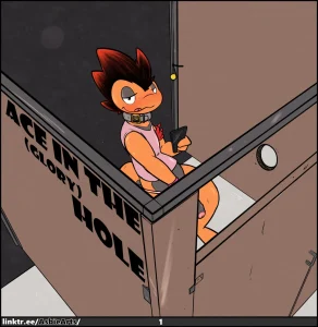 Ace in the GloryHole porn comic picture 1