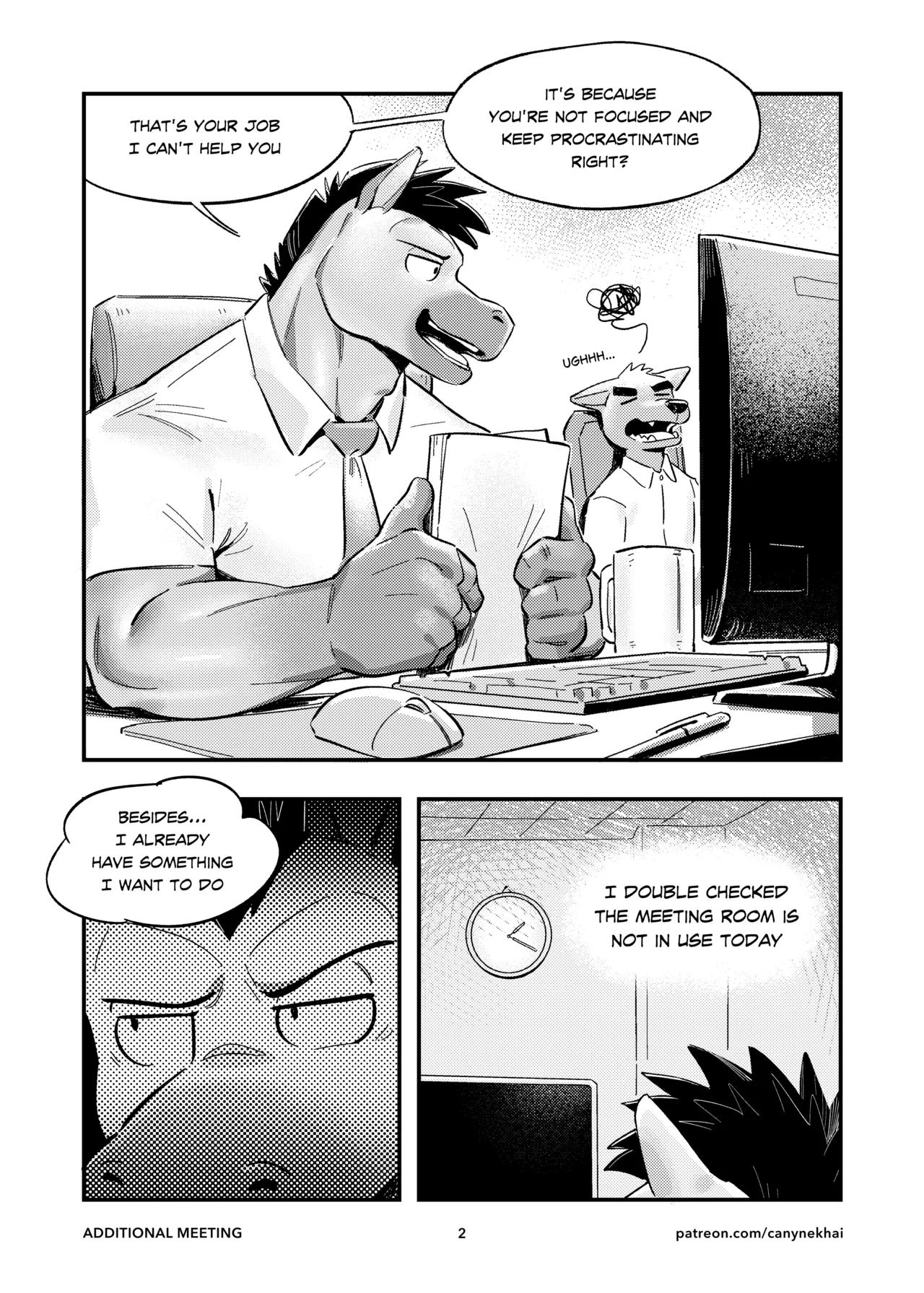 Additional Meeting porn comic picture 3