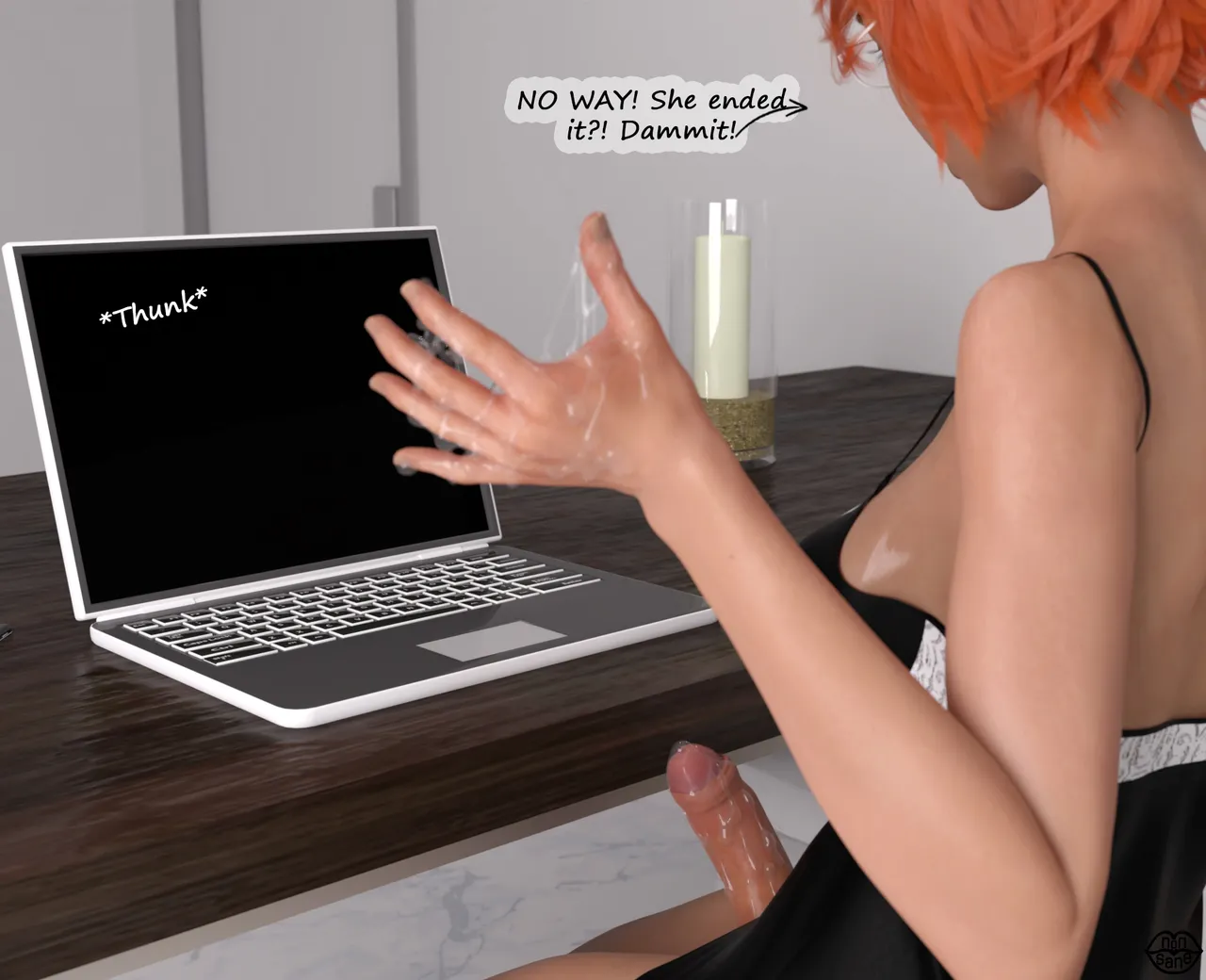 Adicktion Therapy 12. The Thot Got Taught porn comic picture 137