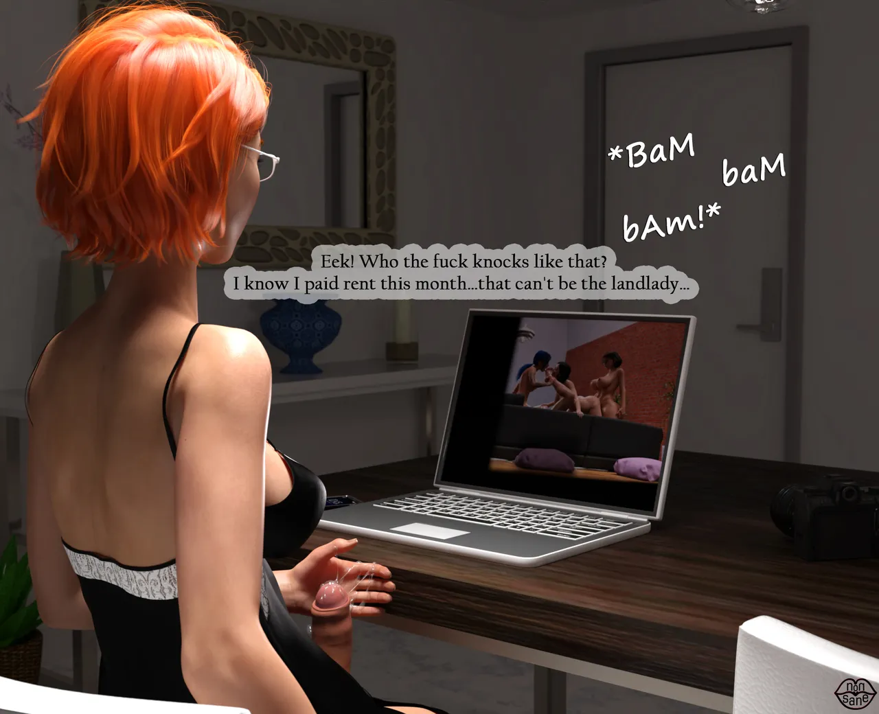 Adicktion Therapy 9. The Thot Got Caught porn comic picture 18