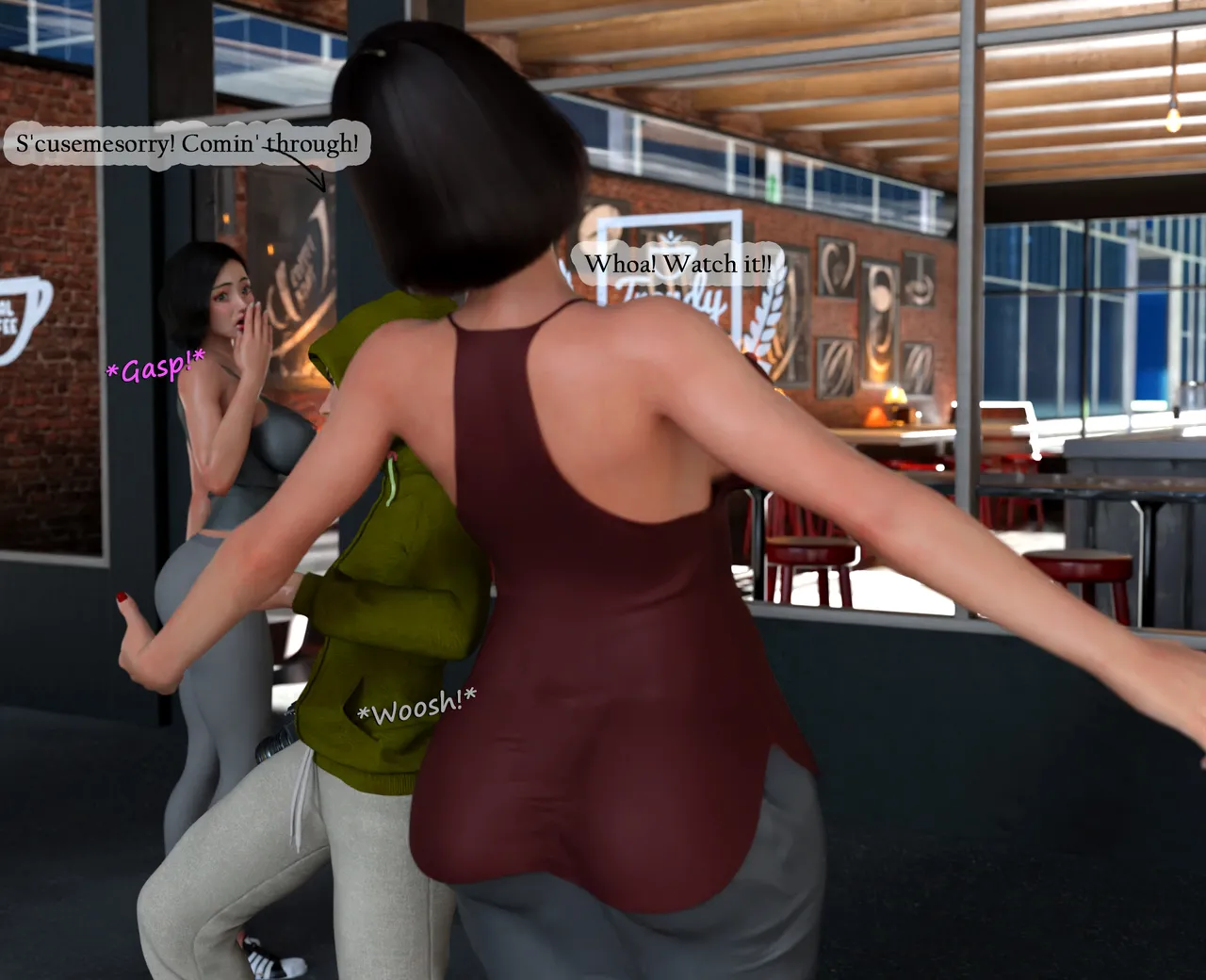 Adicktion Therapy 9. The Thot Got Caught porn comic picture 3
