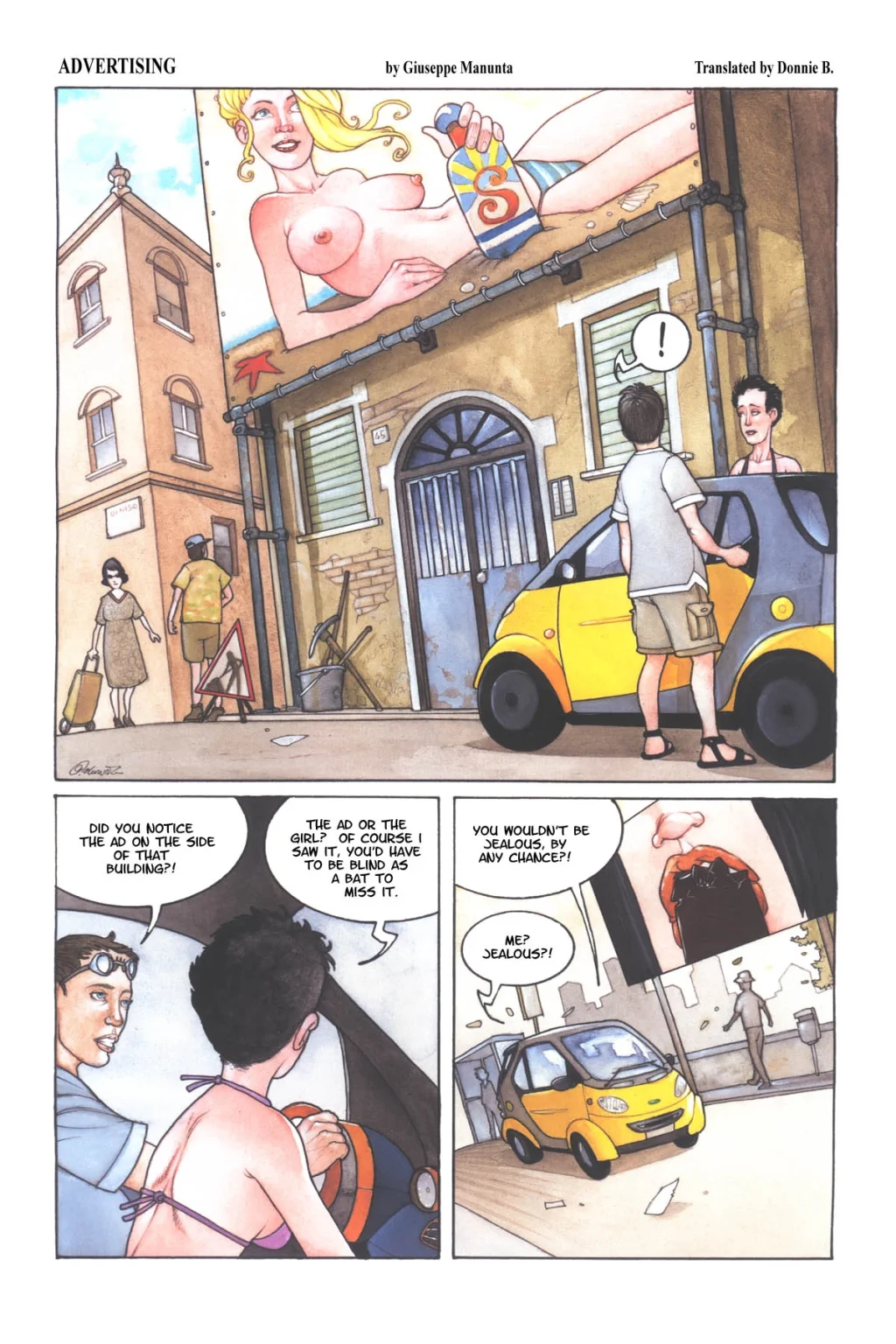 Advertising [English] porn comic picture 1