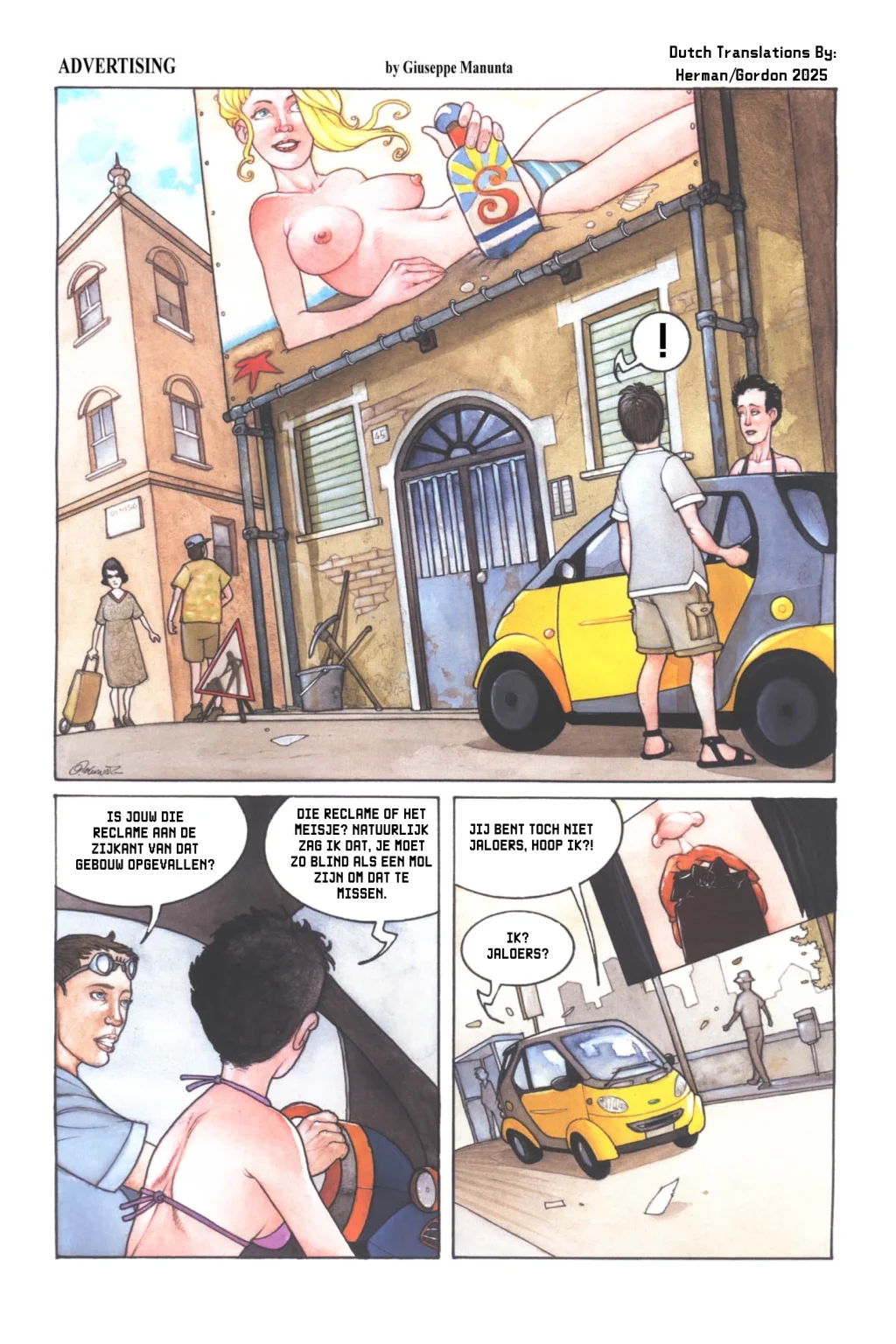 Advertising [NL] porn comic picture 1