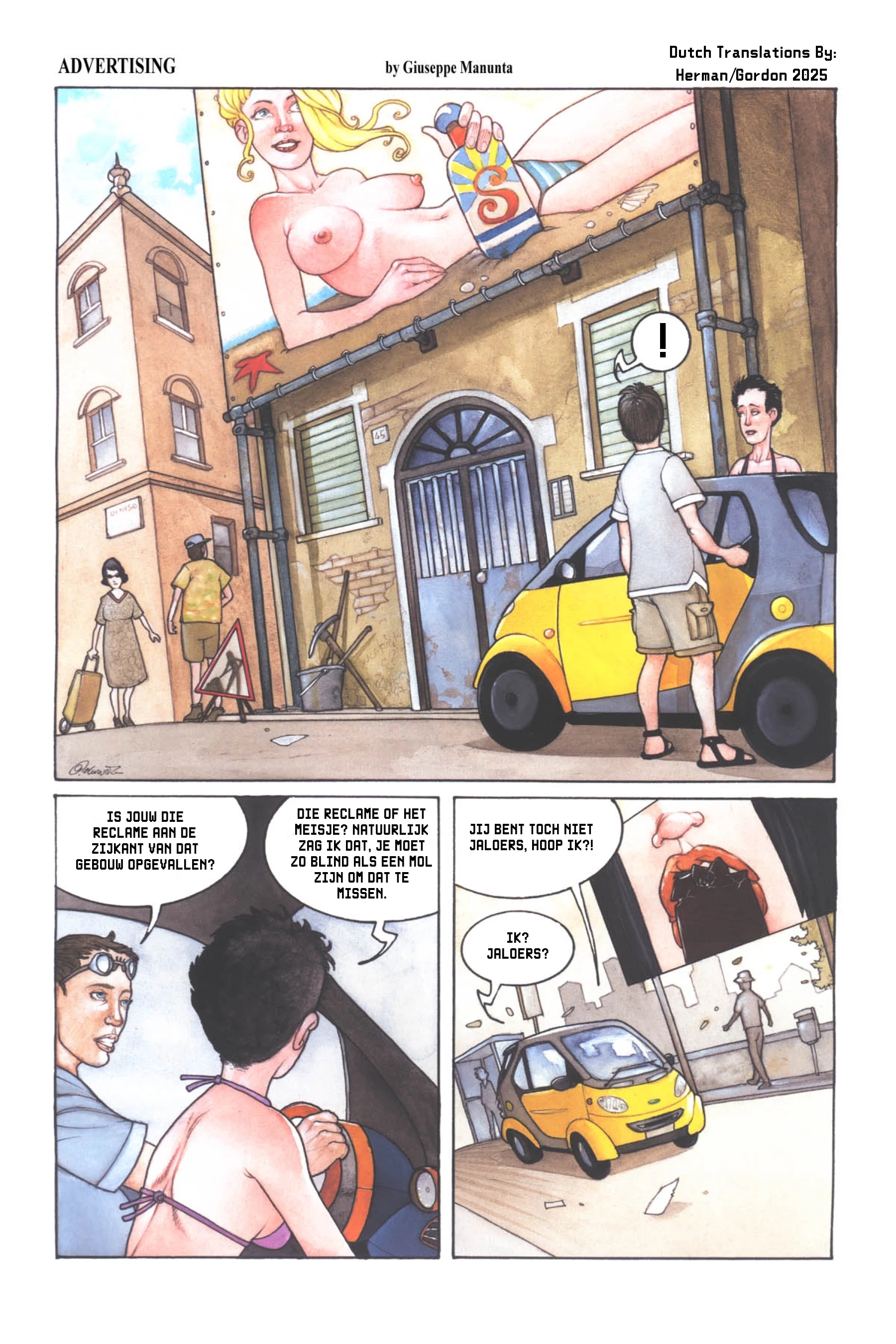 Advertising [NL] porn comic picture 1