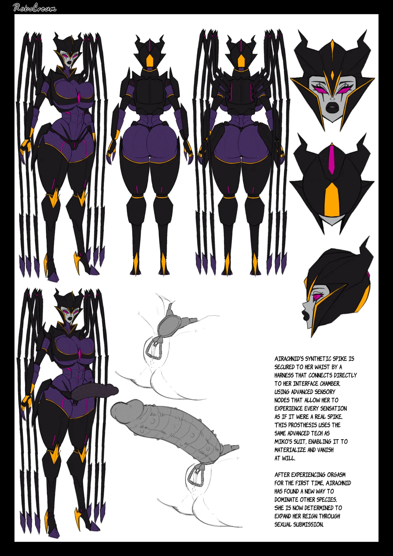 Airachnid's Hunt porn comic picture 16