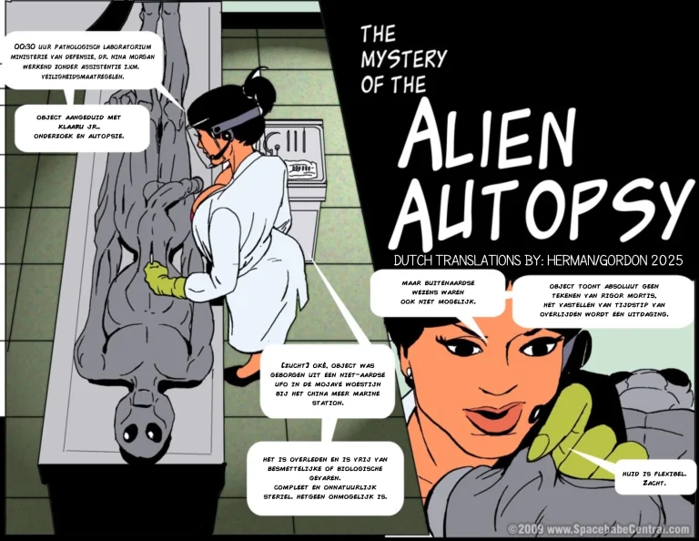 Alien Autopsy part 01-03 [NL] porn comic picture 1